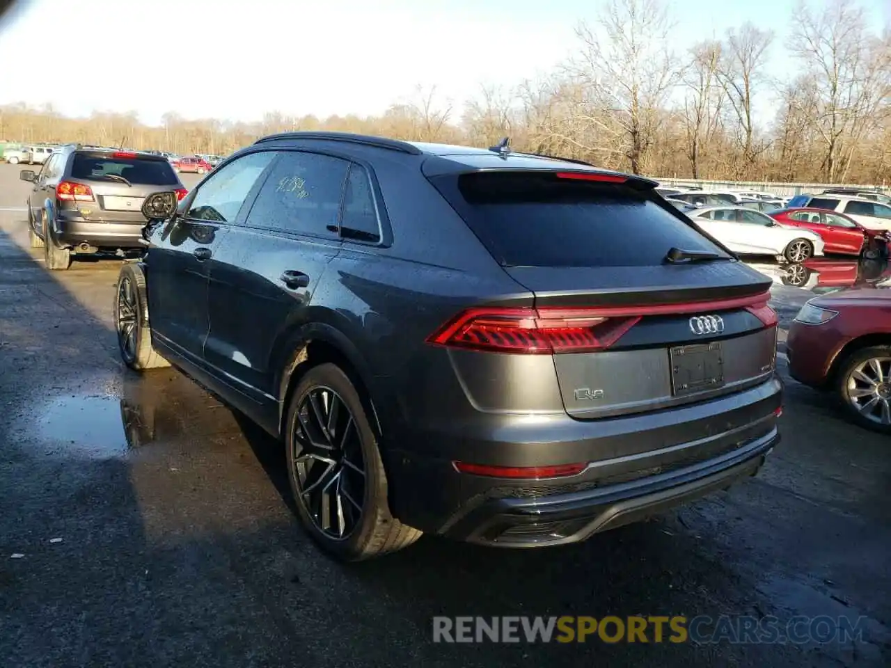 3 Photograph of a damaged car WA1FVAF19KD023865 AUDI Q8 2019