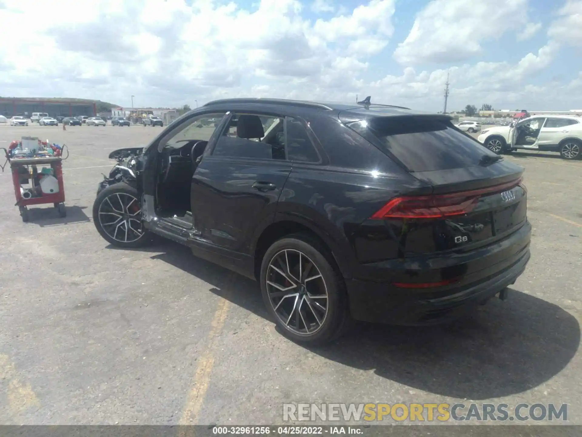 3 Photograph of a damaged car WA1FVAF19KD035028 AUDI Q8 2019