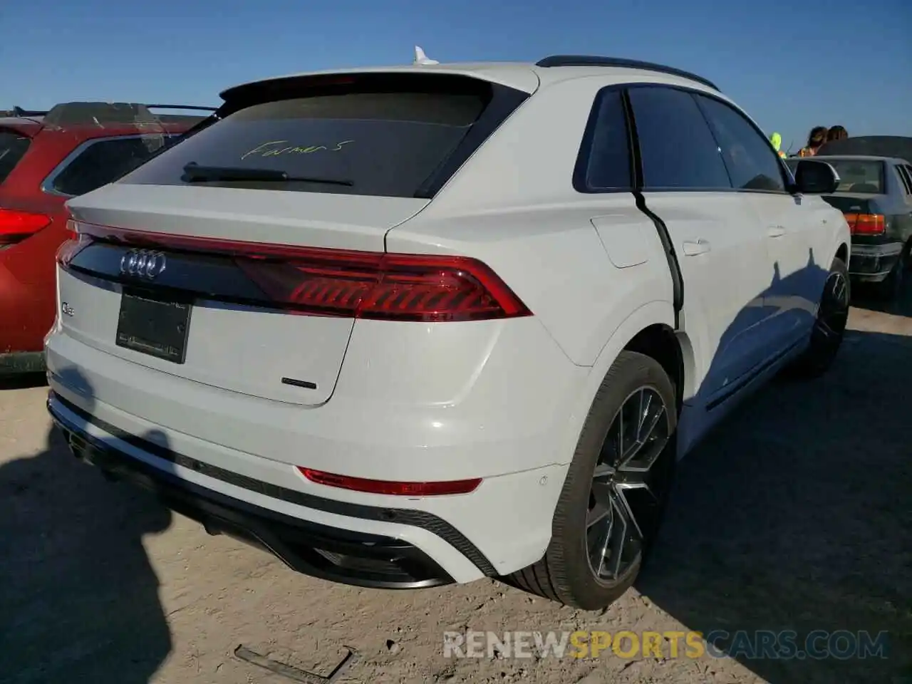 4 Photograph of a damaged car WA1FVAF1XKD012597 AUDI Q8 2019