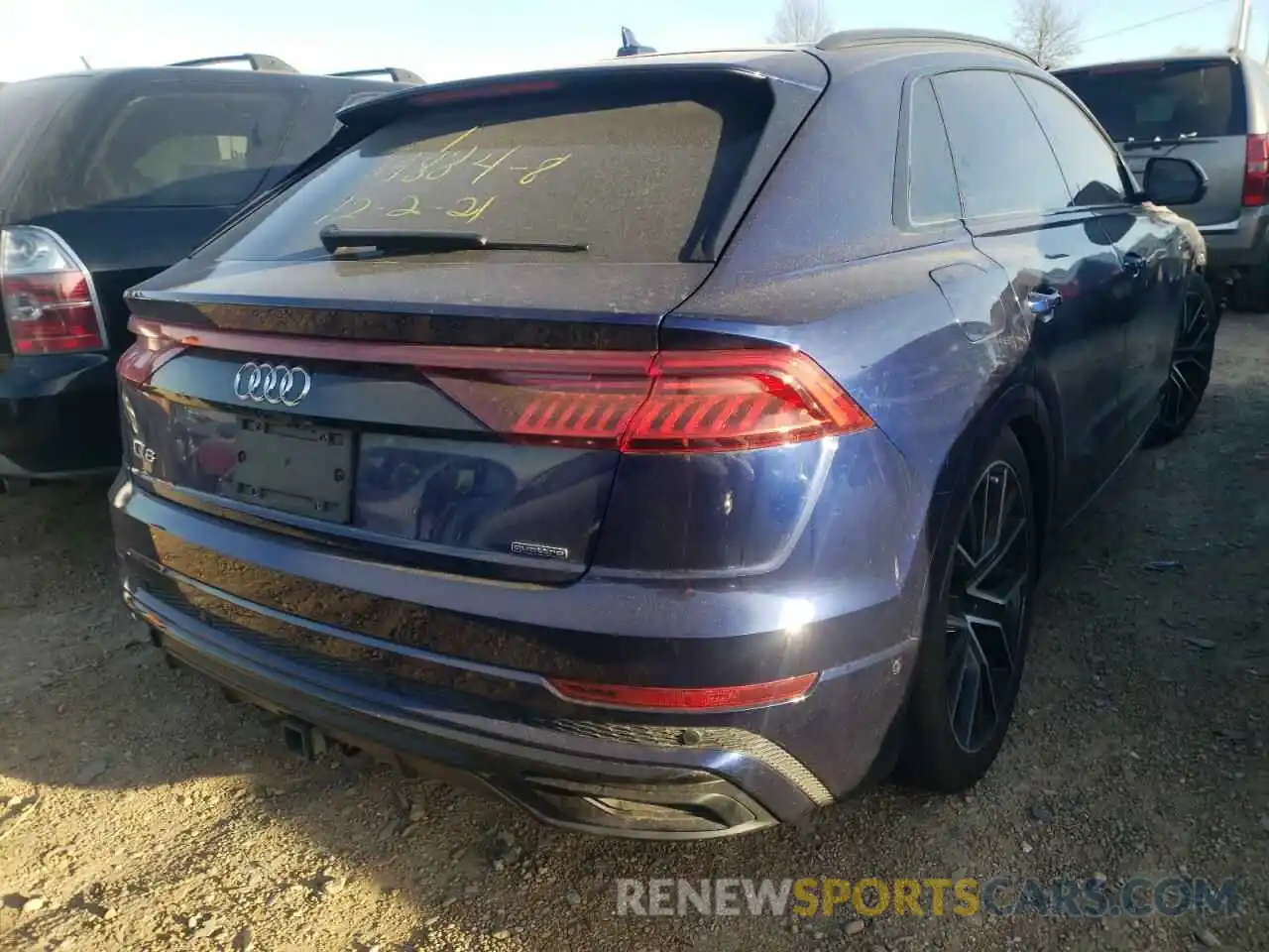 4 Фотография поврежденного автомобиля WA1FVAF1XKD037046 AUDI Q8 2019