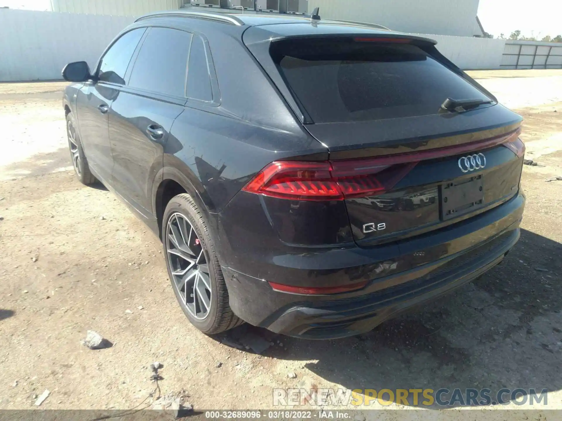 3 Photograph of a damaged car WA1FVBF12KD021607 AUDI Q8 2019