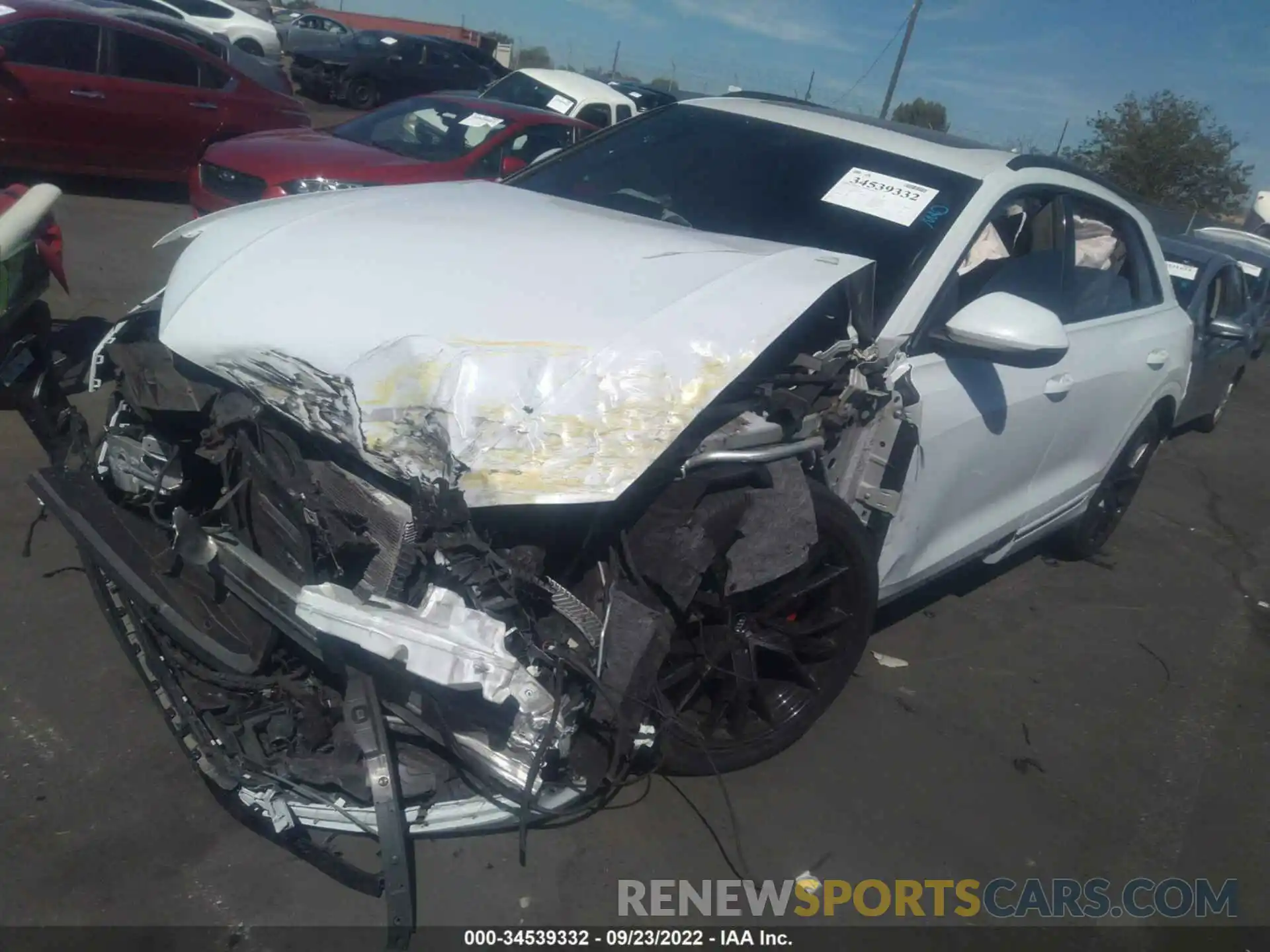 2 Photograph of a damaged car WA1FVBF12KD035118 AUDI Q8 2019