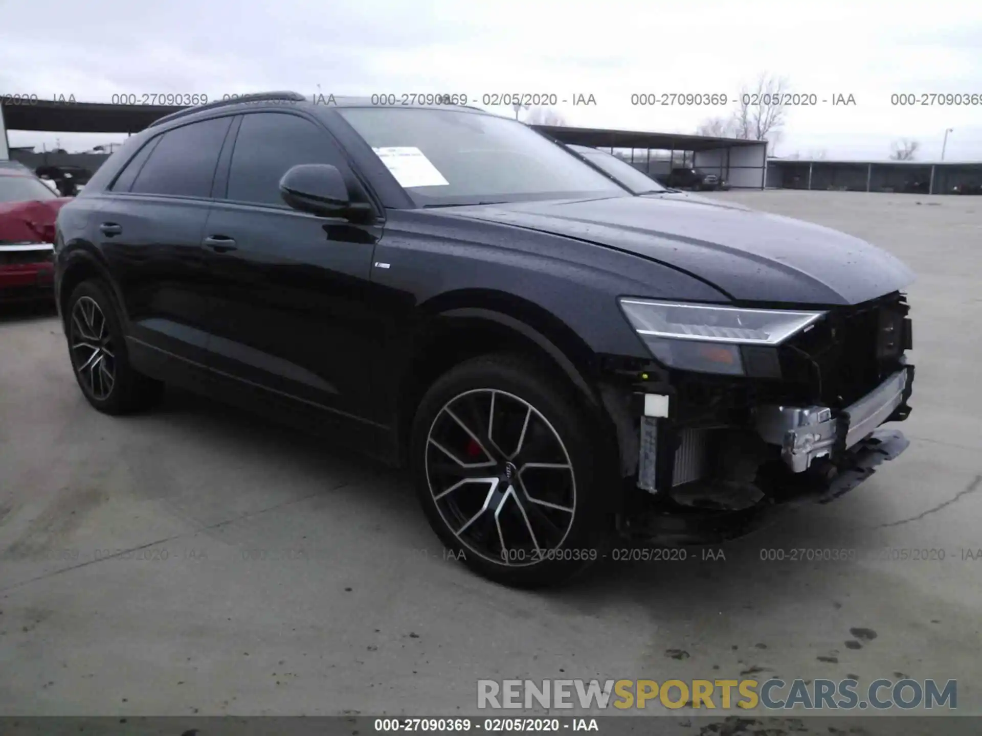 1 Photograph of a damaged car WA1FVBF15KD046646 AUDI Q8 2019