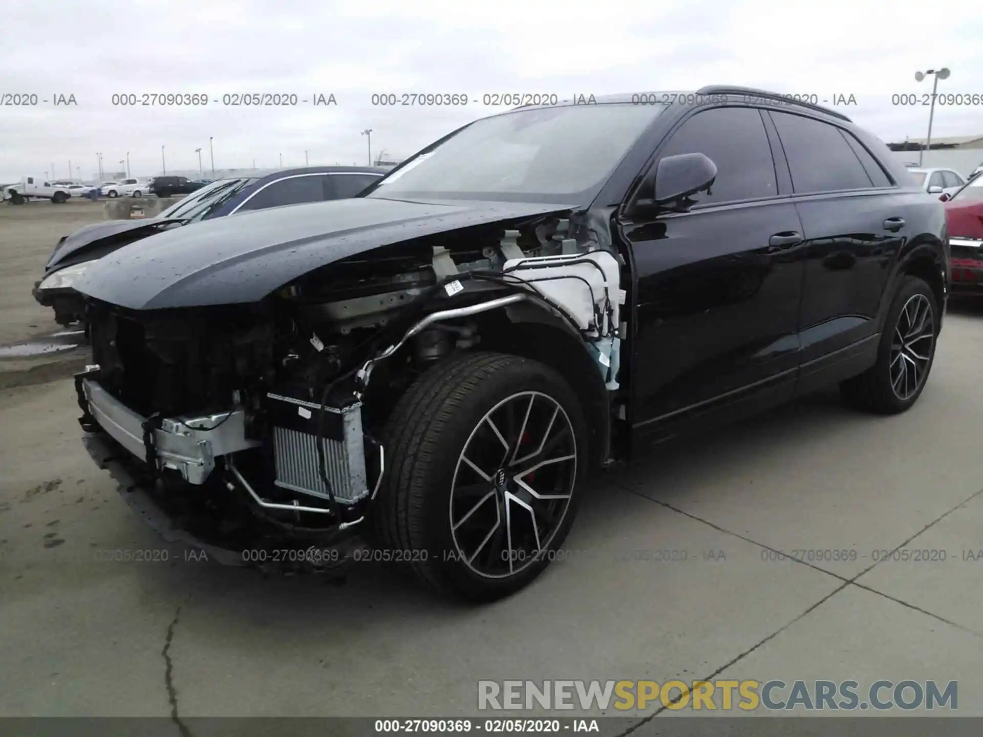 2 Photograph of a damaged car WA1FVBF15KD046646 AUDI Q8 2019