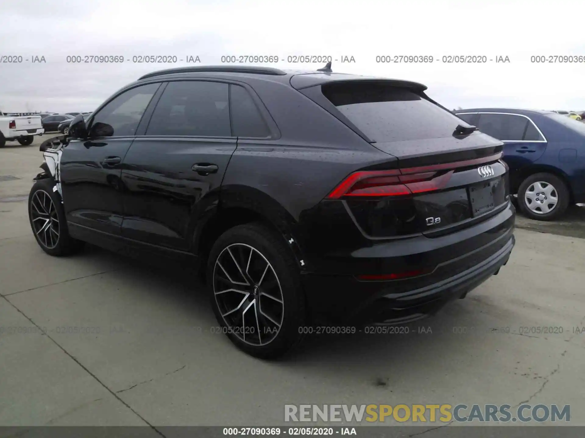 3 Фотография поврежденного автомобиля WA1FVBF15KD046646 AUDI Q8 2019