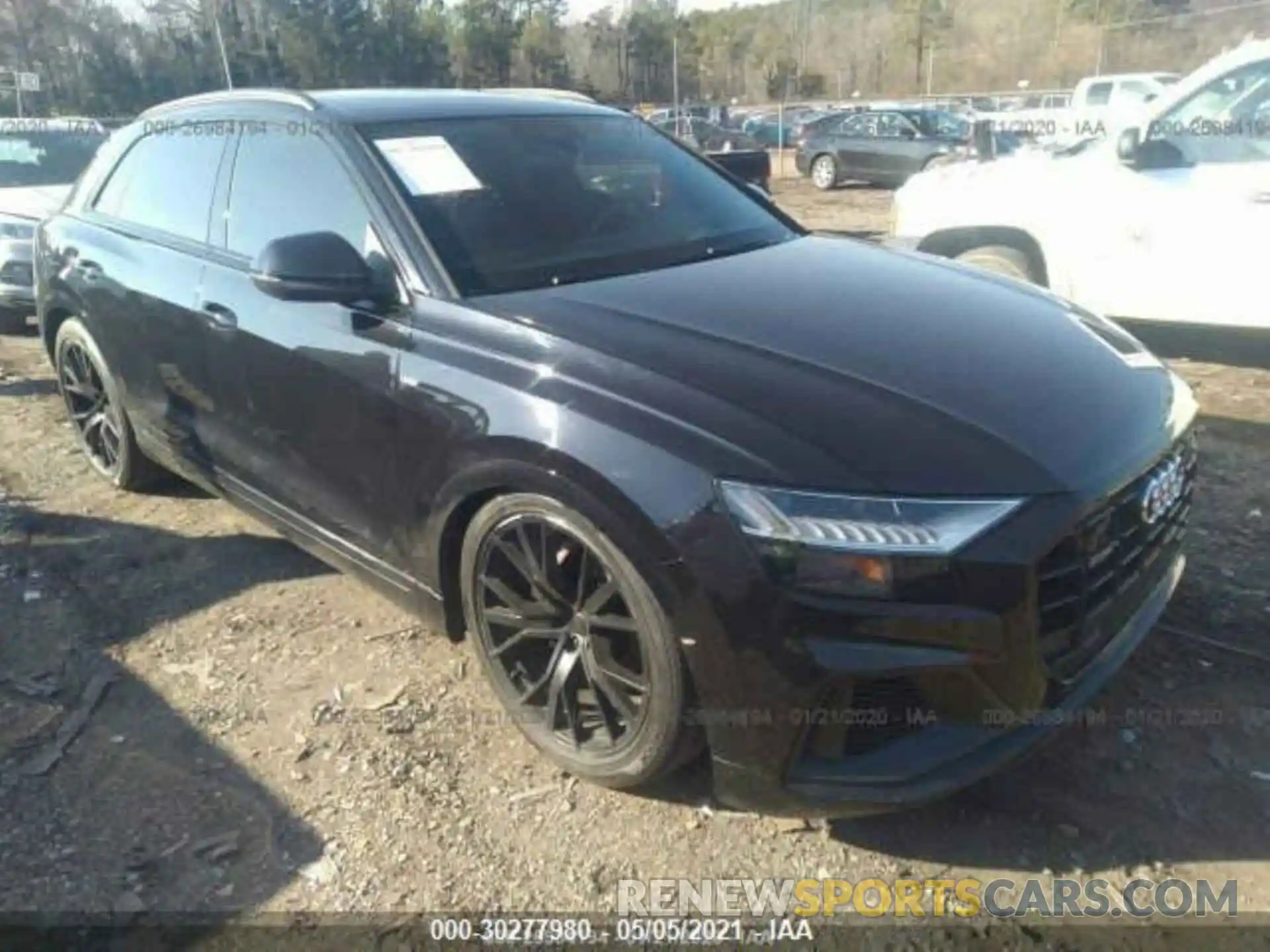 1 Photograph of a damaged car WA1FVBF17KD024129 AUDI Q8 2019