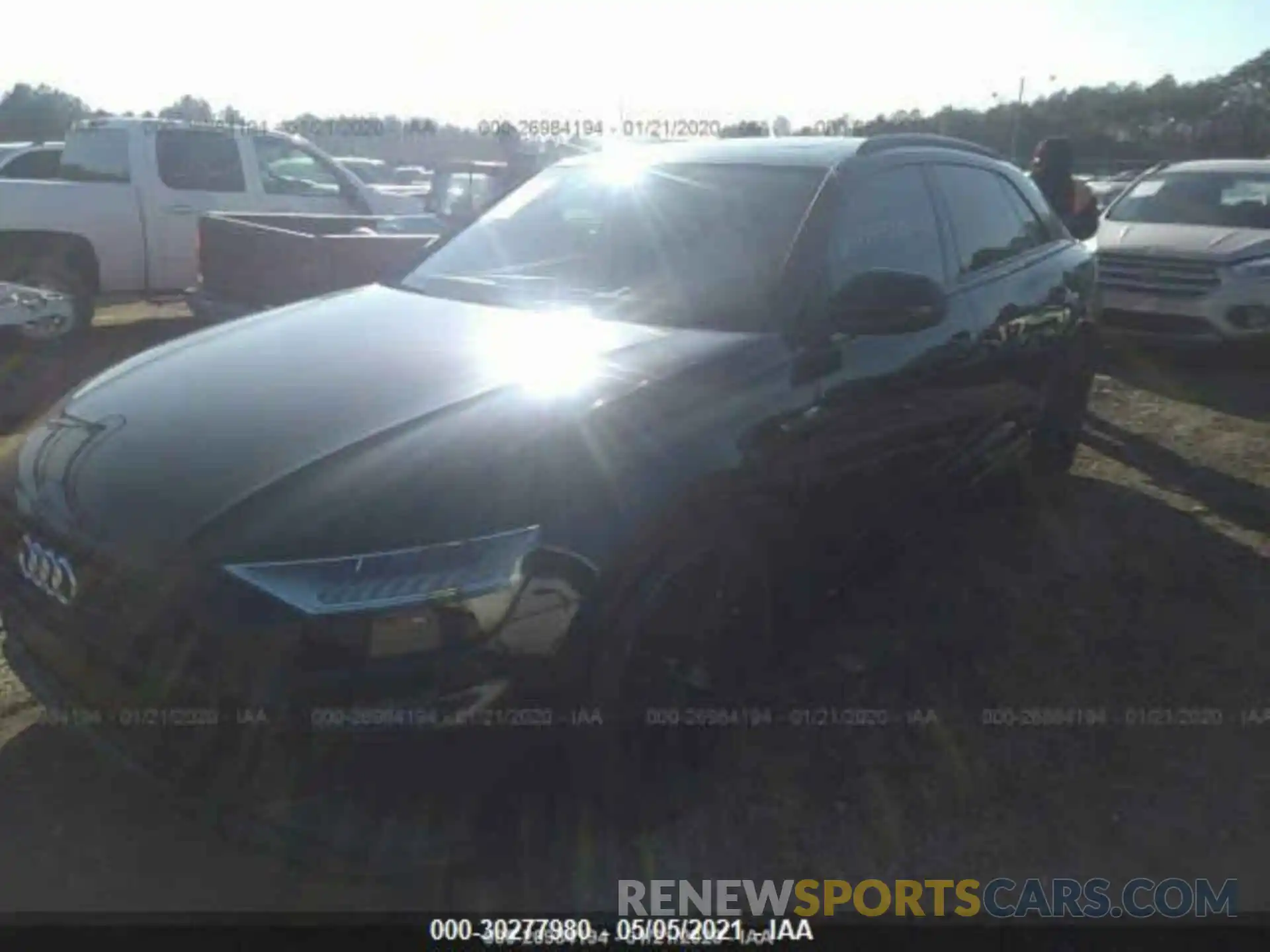 2 Фотография поврежденного автомобиля WA1FVBF17KD024129 AUDI Q8 2019