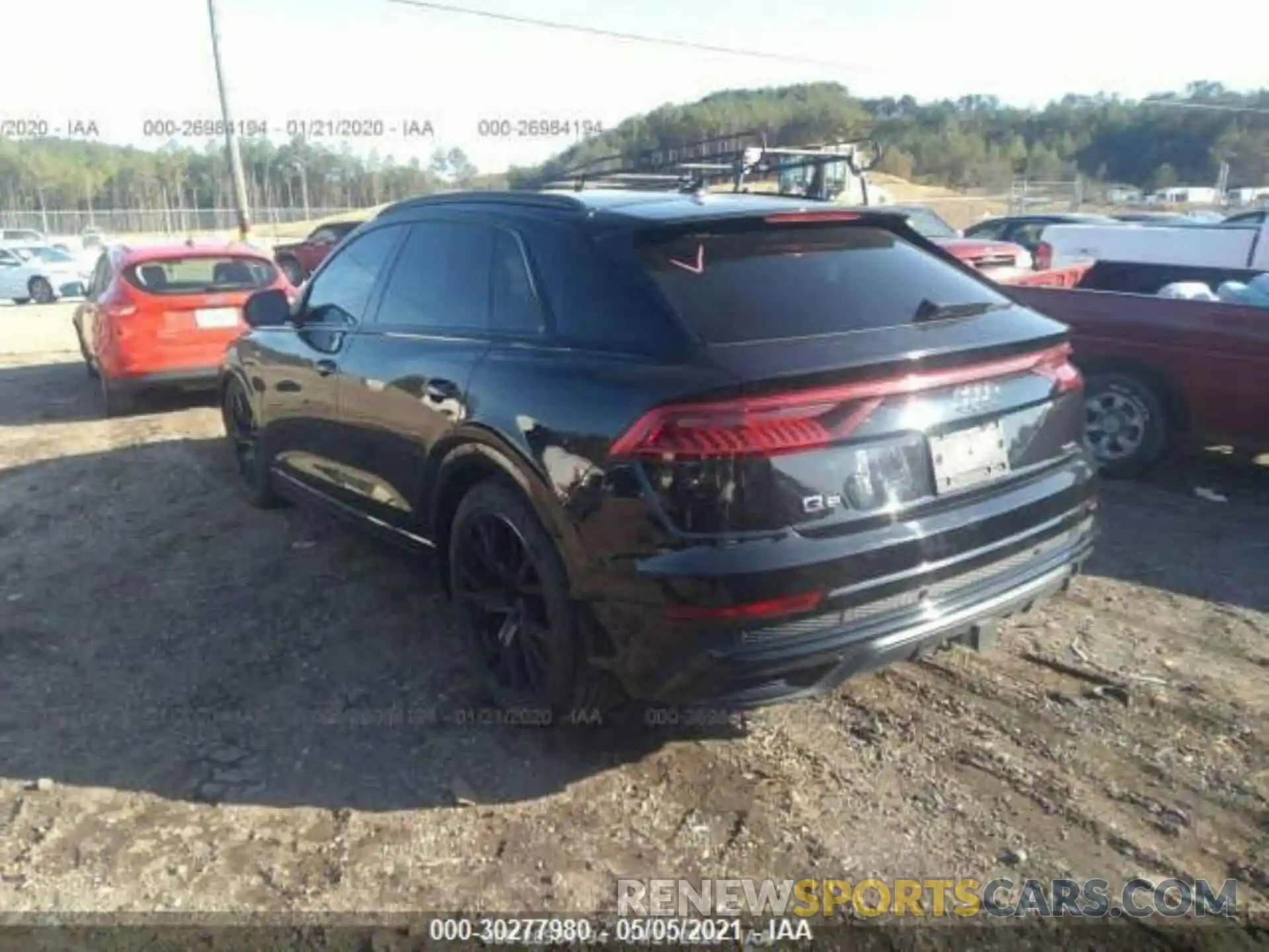 3 Photograph of a damaged car WA1FVBF17KD024129 AUDI Q8 2019