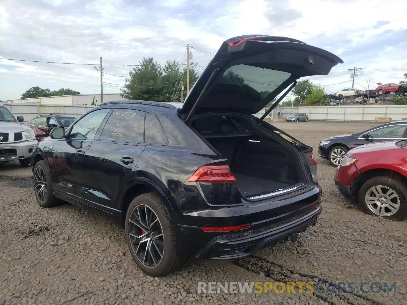 3 Photograph of a damaged car WA1FVBF1XKD045640 AUDI Q8 2019