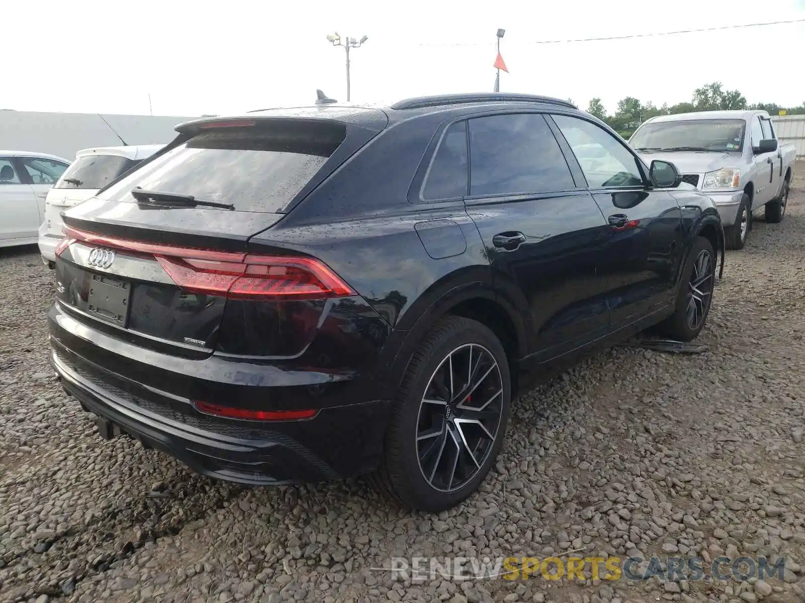 4 Фотография поврежденного автомобиля WA1FVBF1XKD045640 AUDI Q8 2019