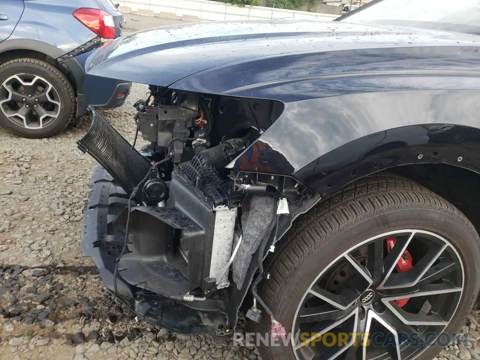 9 Photograph of a damaged car WA1FVBF1XKD045640 AUDI Q8 2019