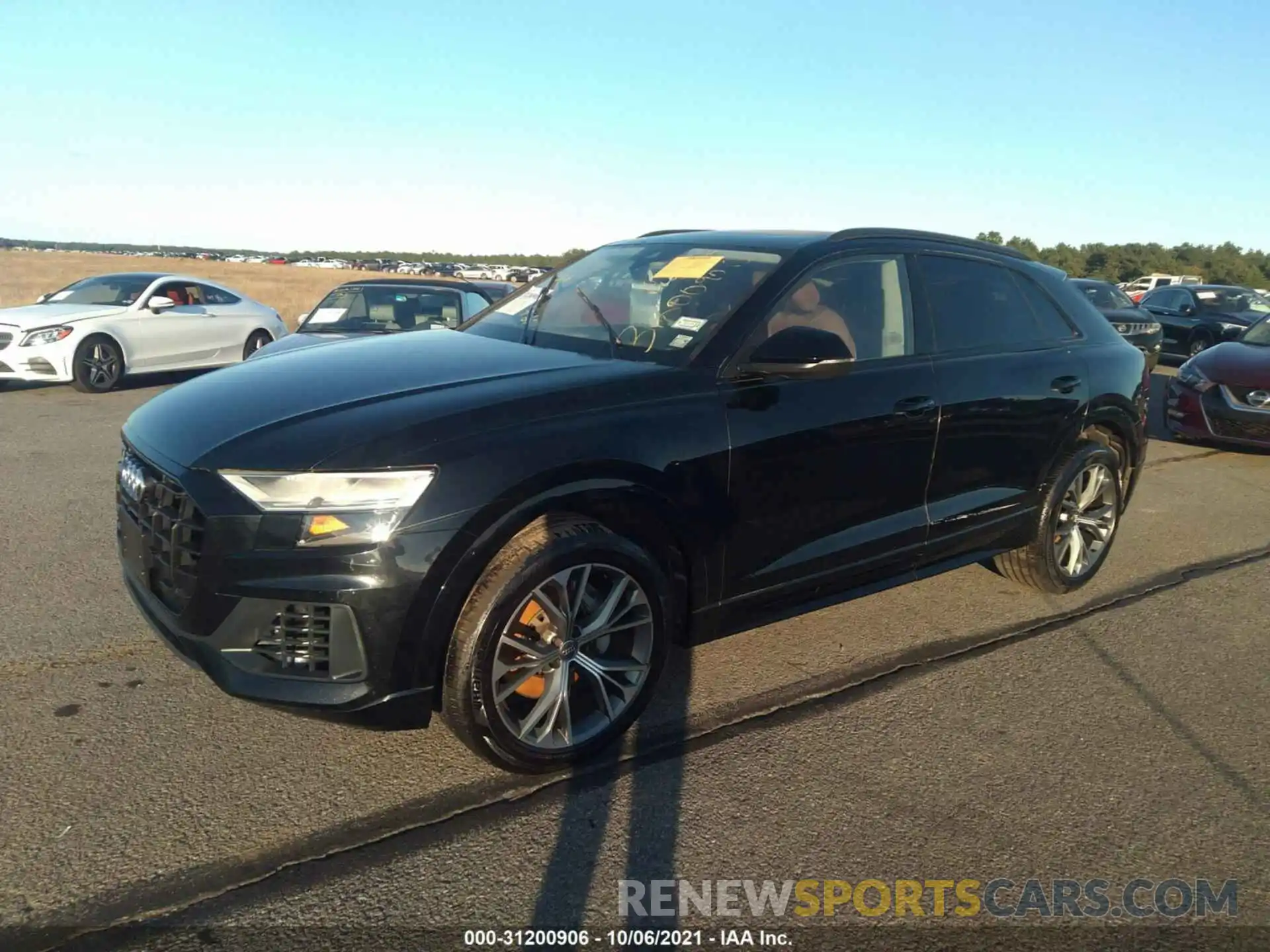 2 Photograph of a damaged car WA1AVAF11LD006585 AUDI Q8 2020