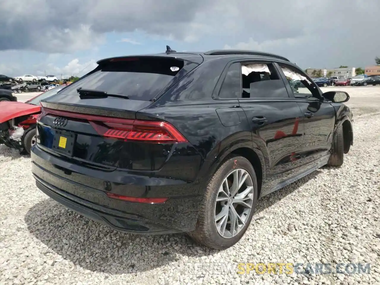 4 Фотография поврежденного автомобиля WA1AVAF15LD020568 AUDI Q8 2020