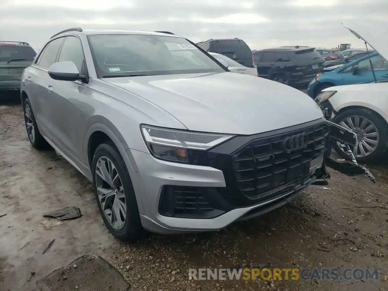 1 Photograph of a damaged car WA1AVAF16LD003469 AUDI Q8 2020