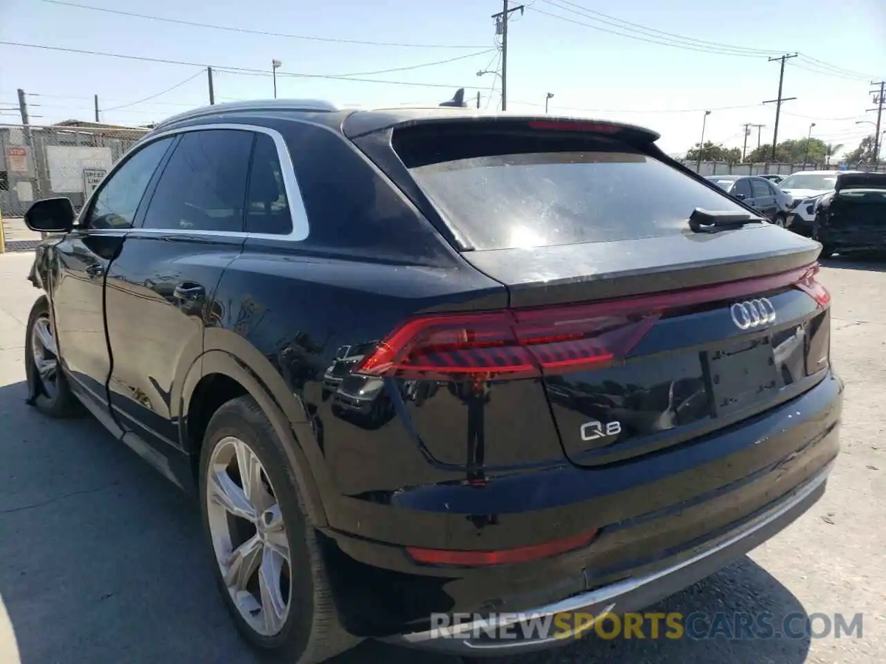 3 Photograph of a damaged car WA1AVAF16LD018442 AUDI Q8 2020