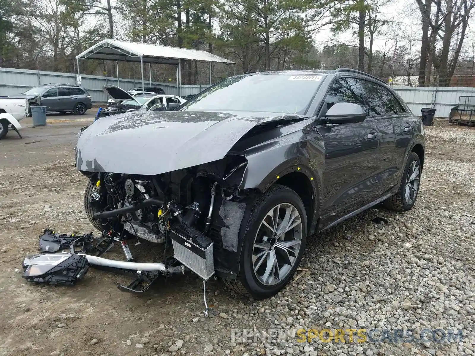 2 Photograph of a damaged car WA1AVAF16LD020028 AUDI Q8 2020