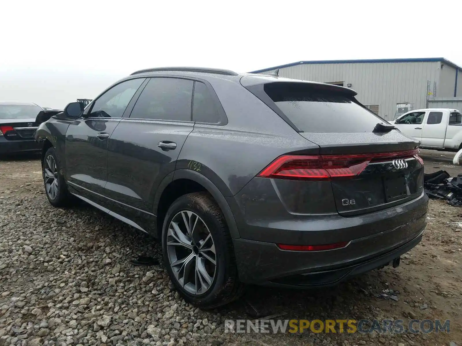 3 Фотография поврежденного автомобиля WA1AVAF16LD020028 AUDI Q8 2020