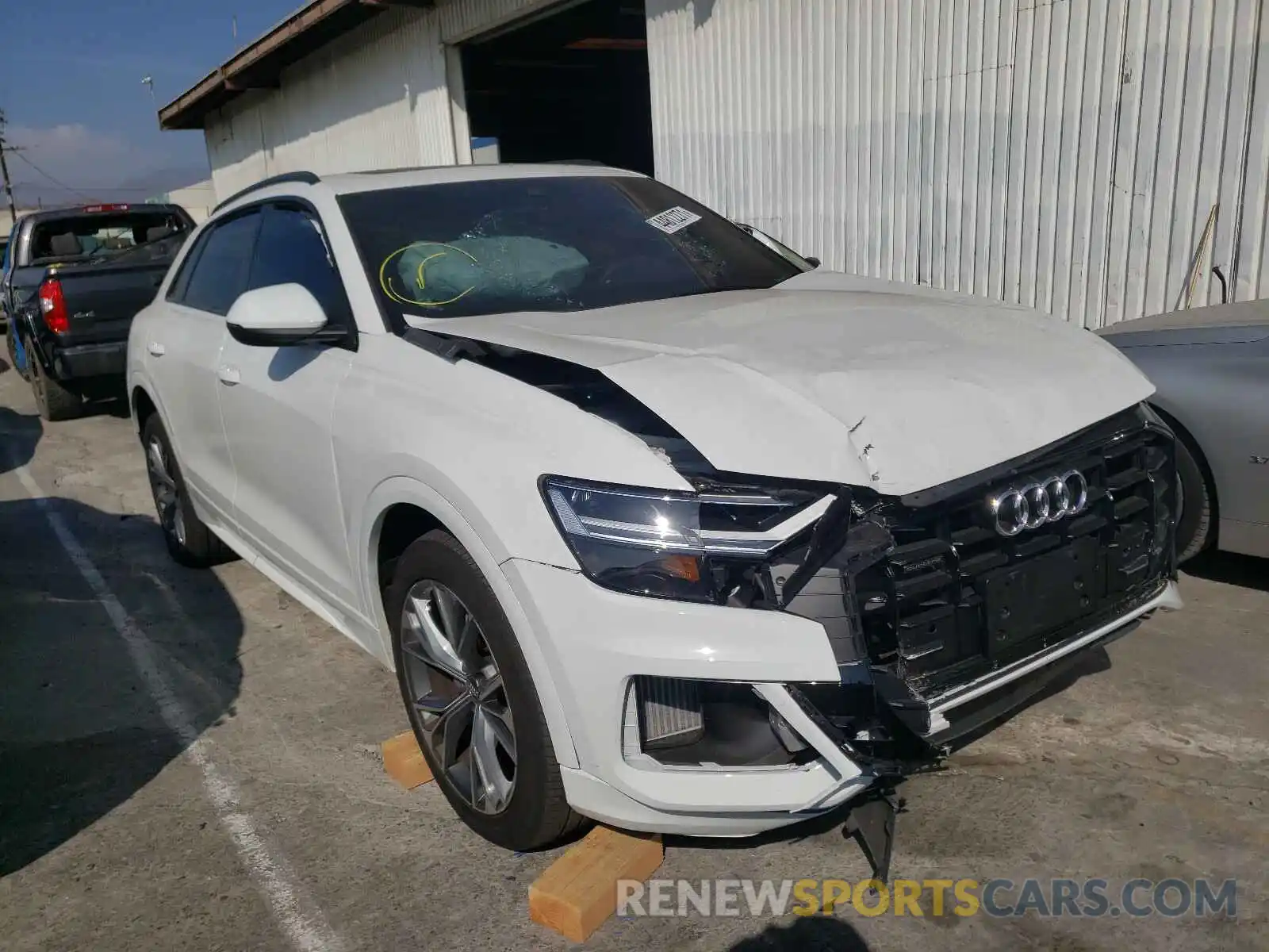 1 Photograph of a damaged car WA1AVAF16LD022880 AUDI Q8 2020