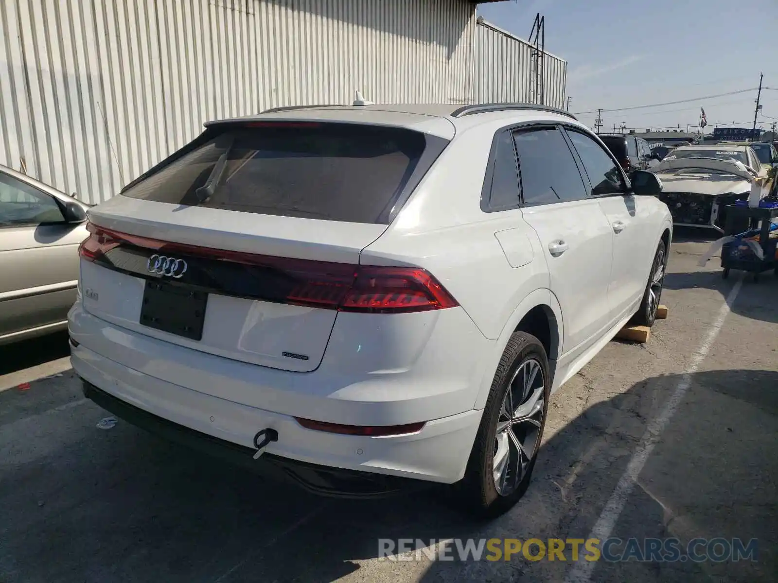 4 Фотография поврежденного автомобиля WA1AVAF16LD022880 AUDI Q8 2020