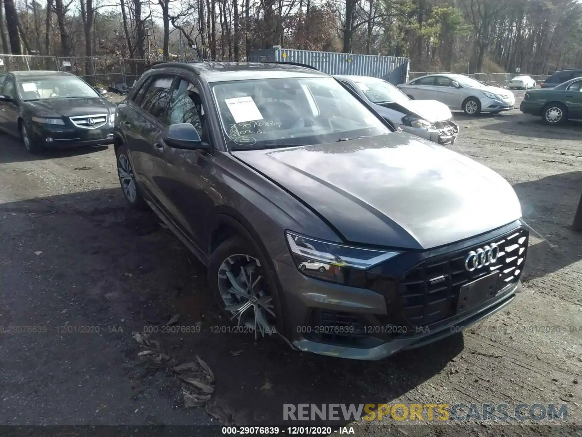 1 Photograph of a damaged car WA1AVAF17LD019275 AUDI Q8 2020