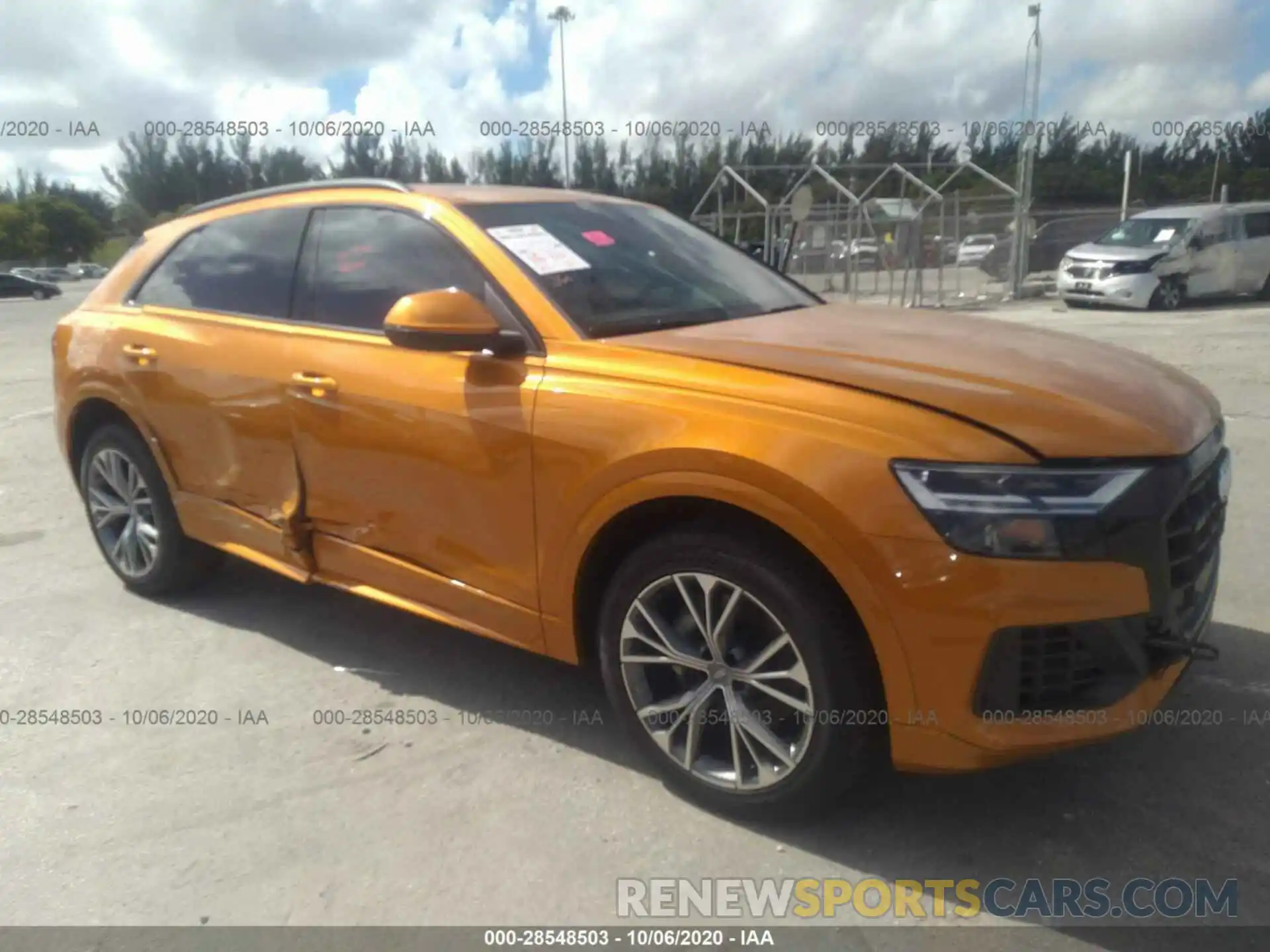 1 Photograph of a damaged car WA1AVAF1XLD024941 AUDI Q8 2020