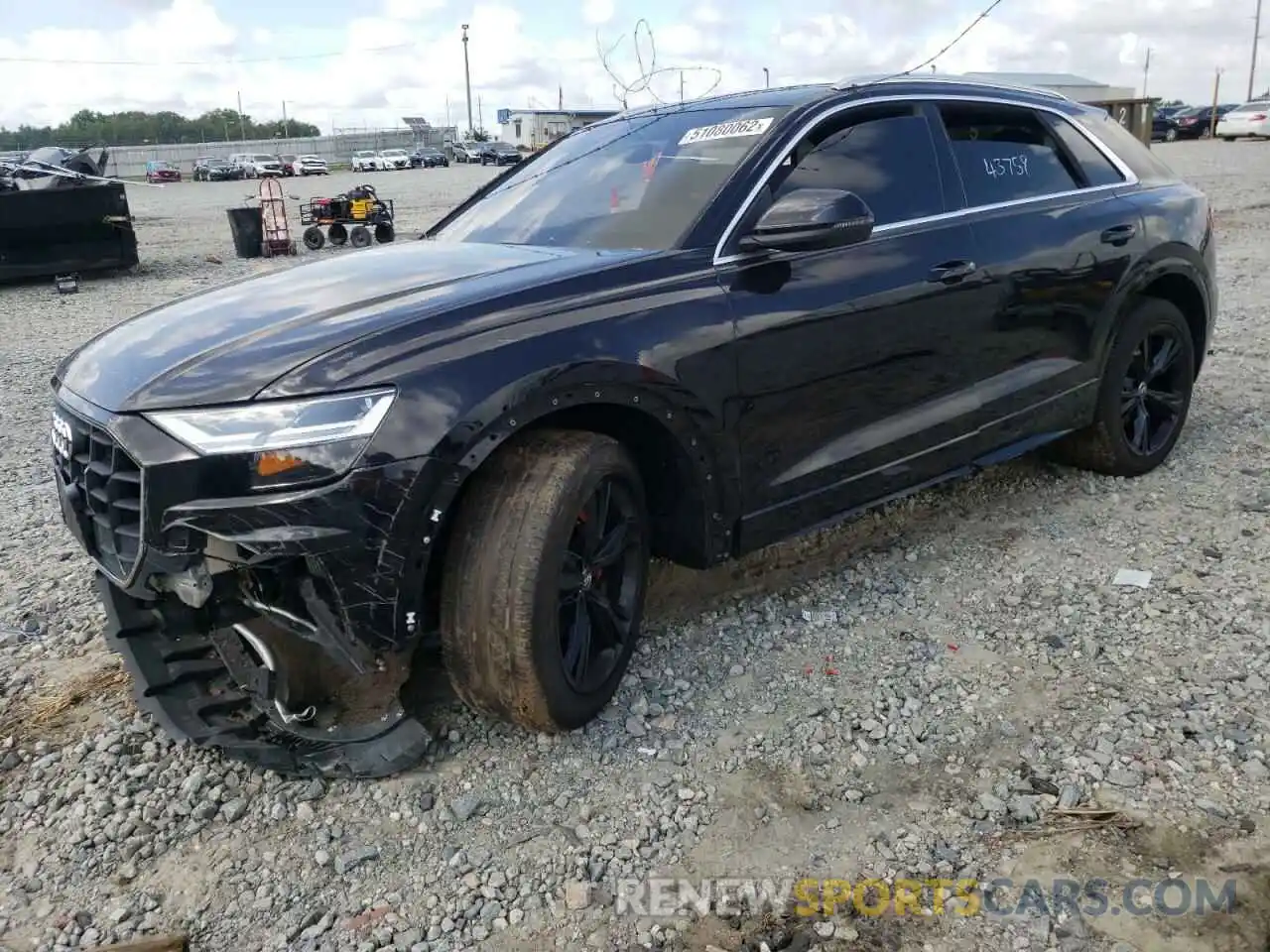 2 Photograph of a damaged car WA1AVAF1XLD025037 AUDI Q8 2020