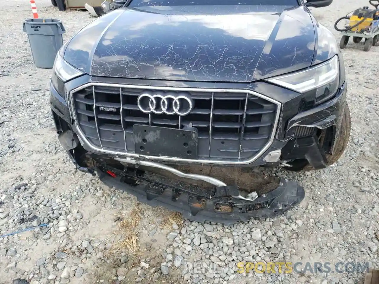 9 Photograph of a damaged car WA1AVAF1XLD025037 AUDI Q8 2020