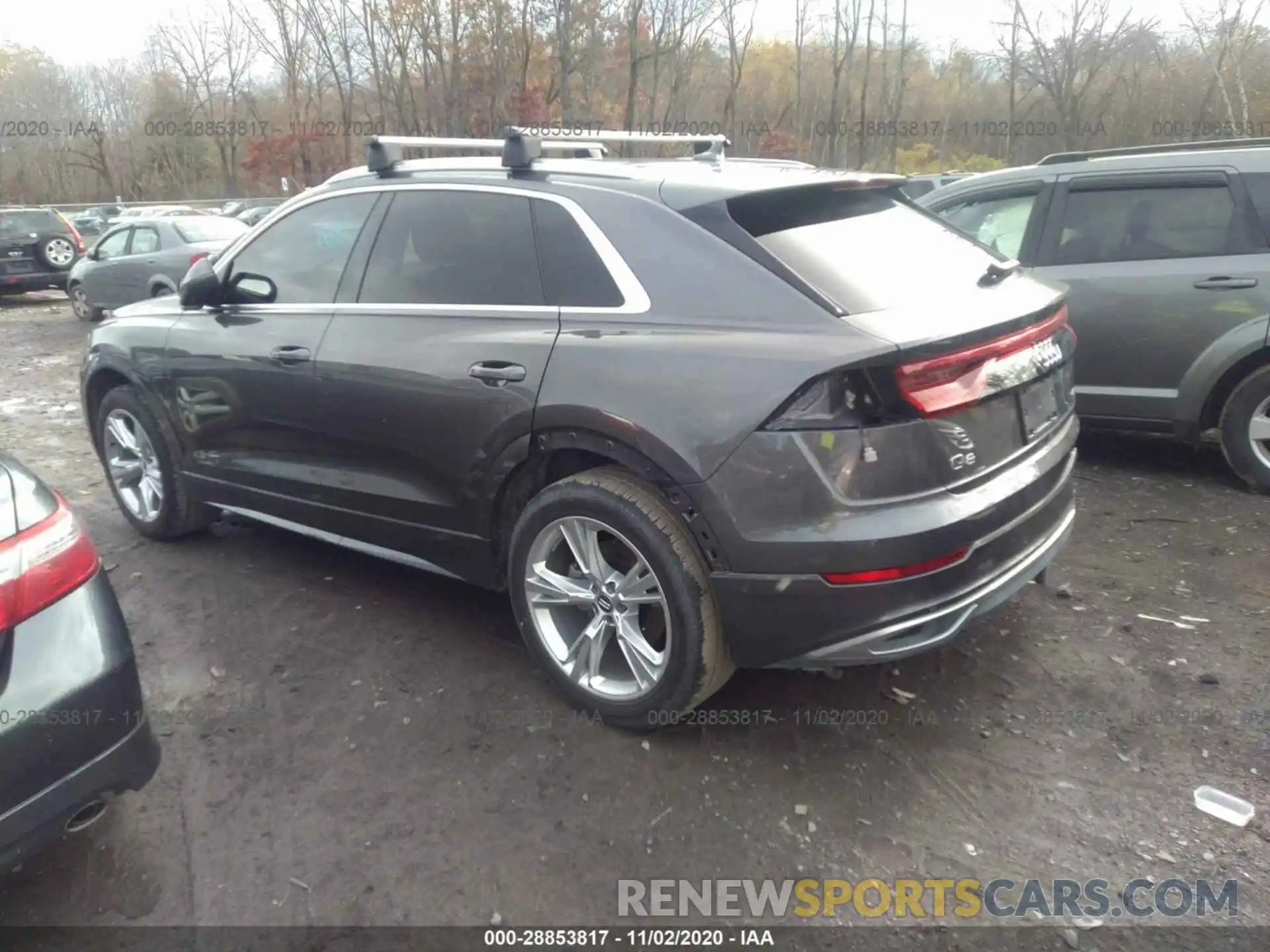 3 Фотография поврежденного автомобиля WA1BVAF10LD009305 AUDI Q8 2020