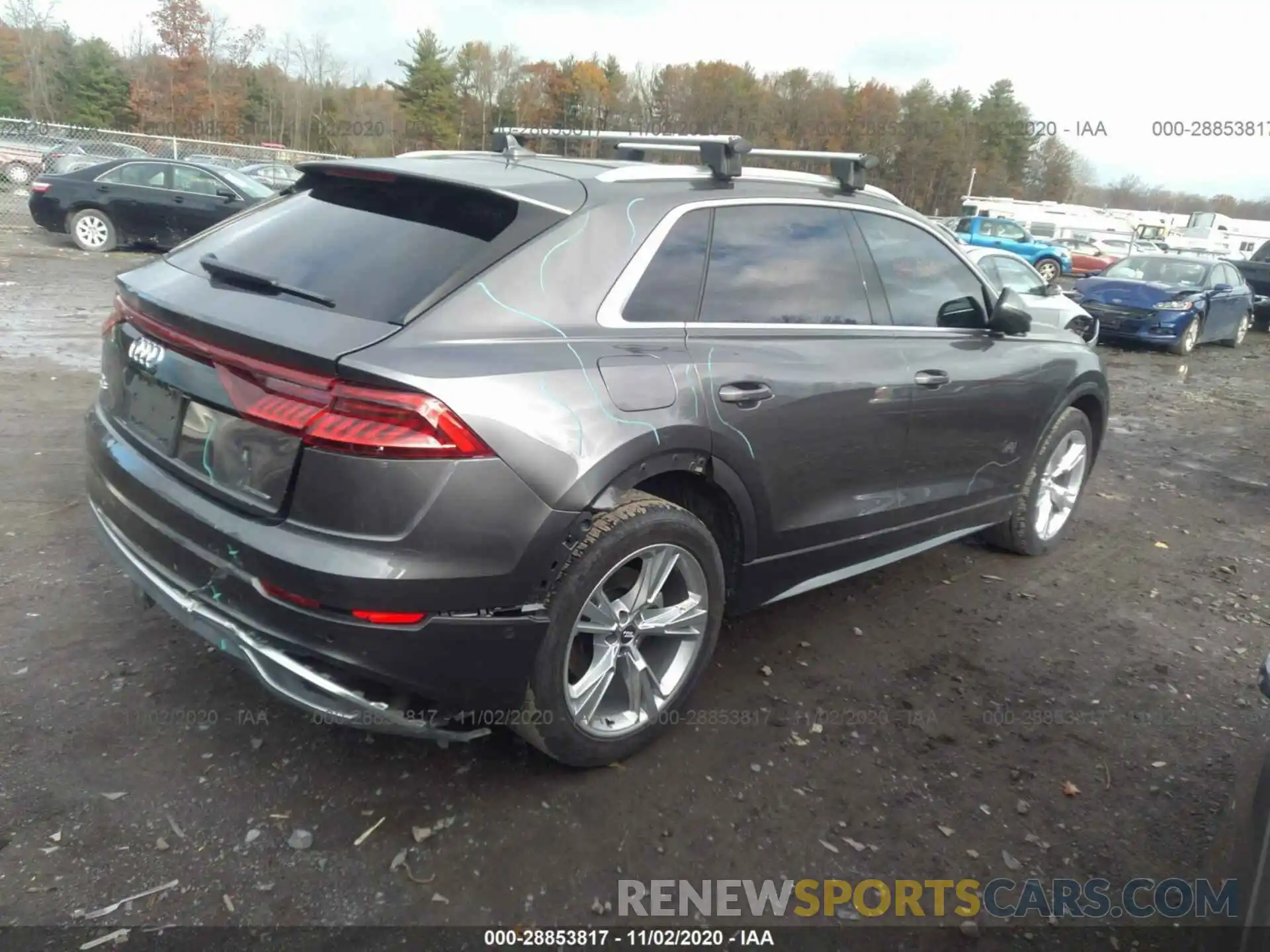 4 Photograph of a damaged car WA1BVAF10LD009305 AUDI Q8 2020