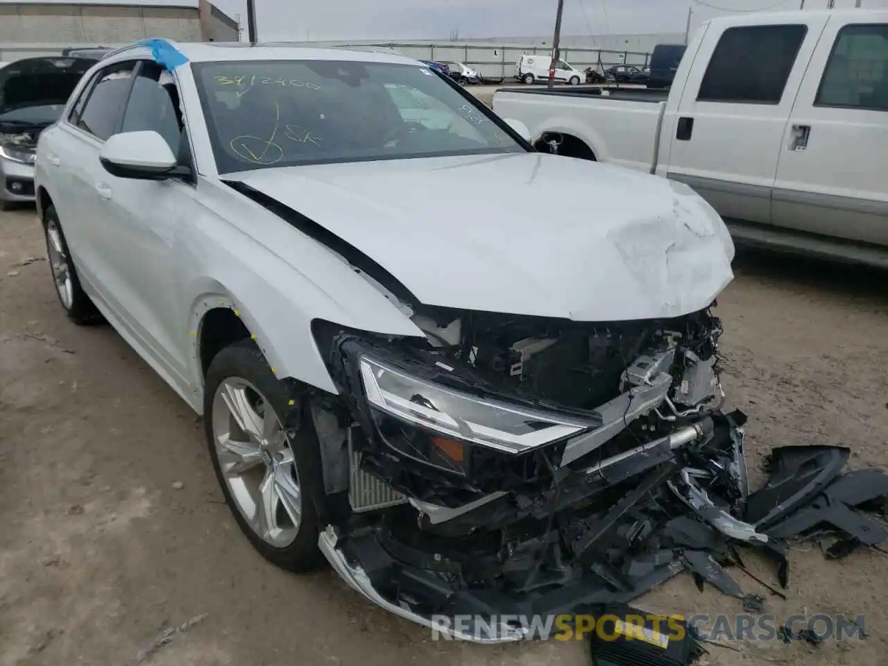 1 Photograph of a damaged car WA1BVAF12LD009371 AUDI Q8 2020