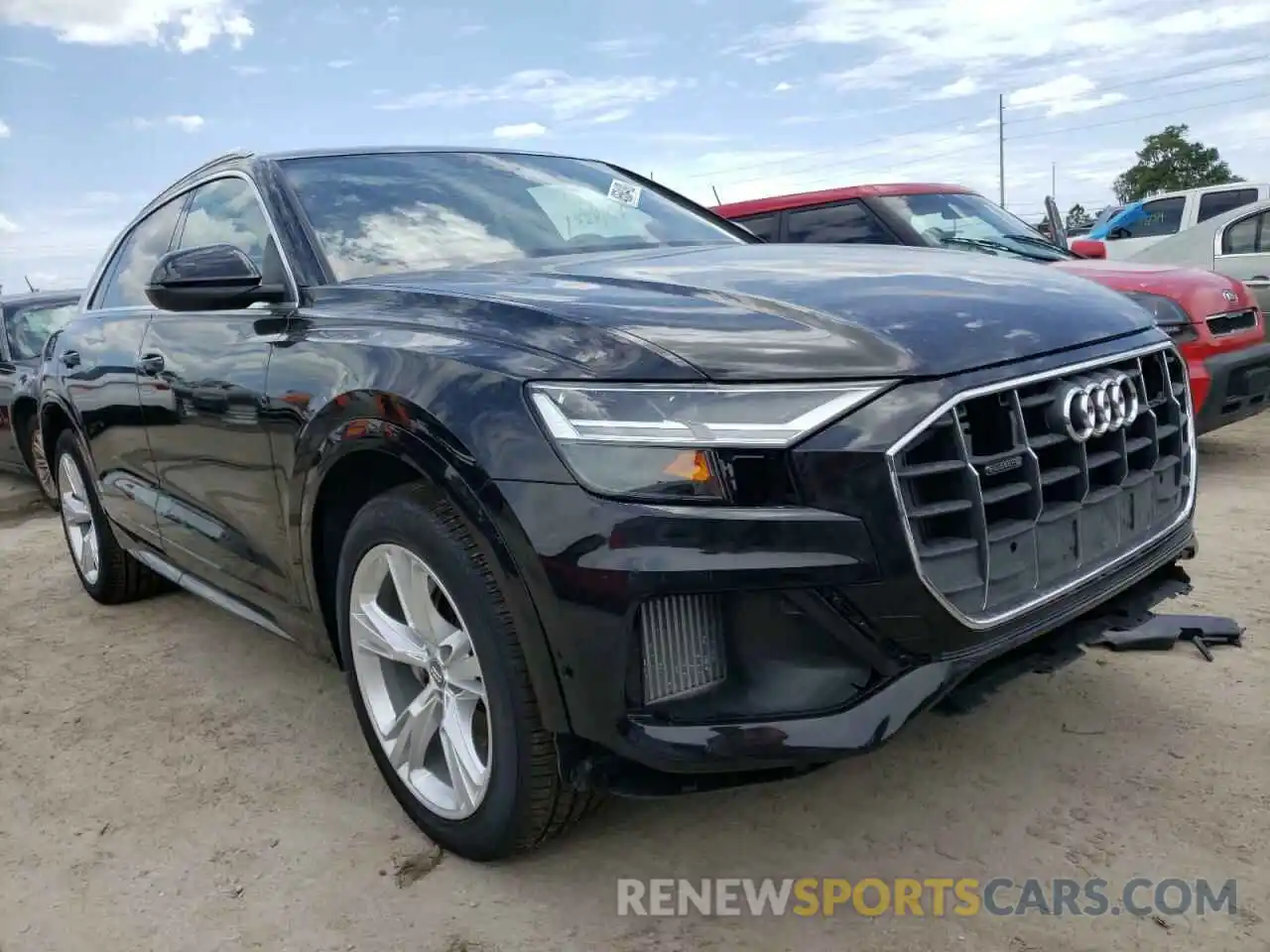 1 Фотография поврежденного автомобиля WA1BVAF14LD002888 AUDI Q8 2020