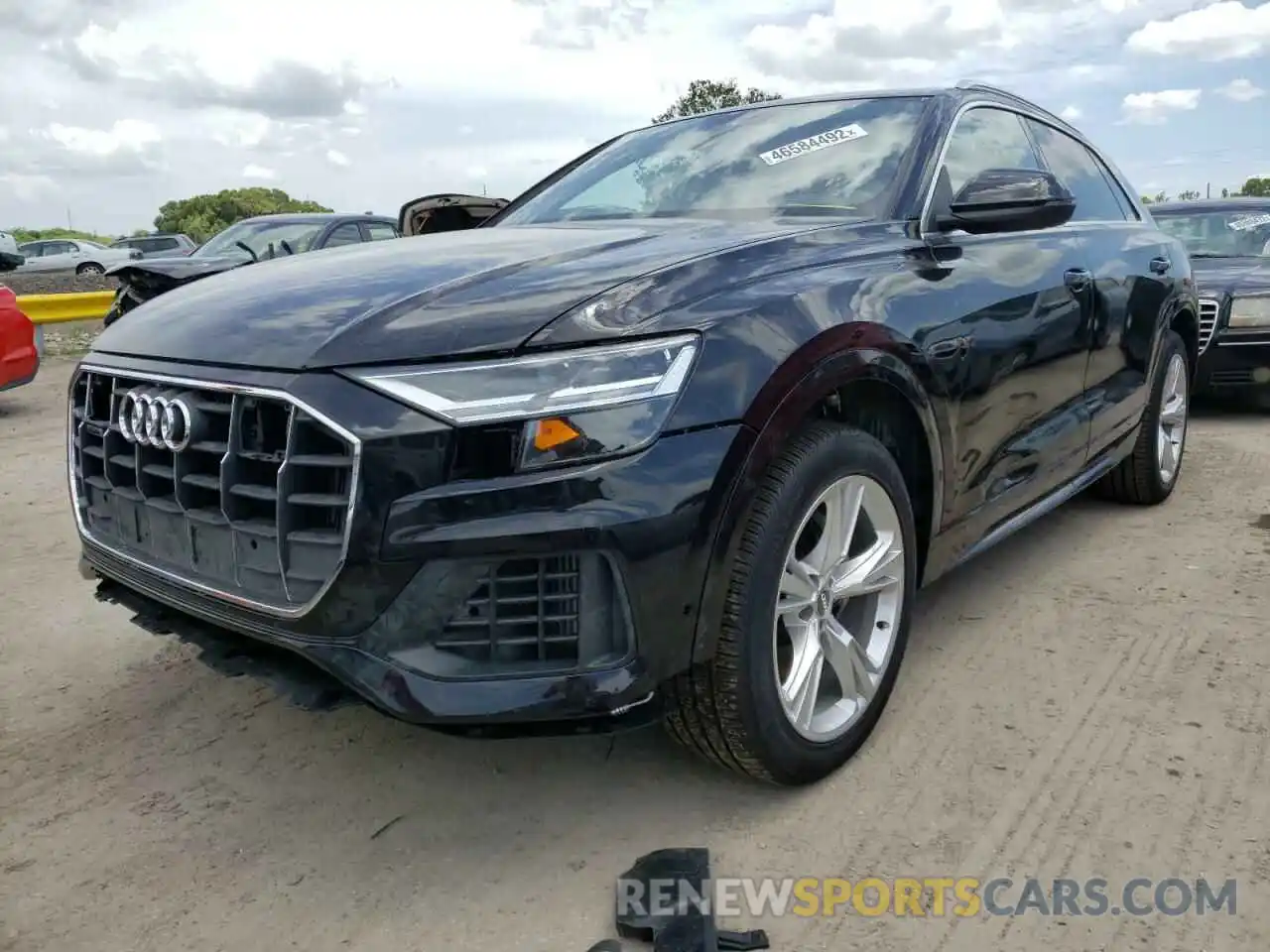 2 Фотография поврежденного автомобиля WA1BVAF14LD002888 AUDI Q8 2020