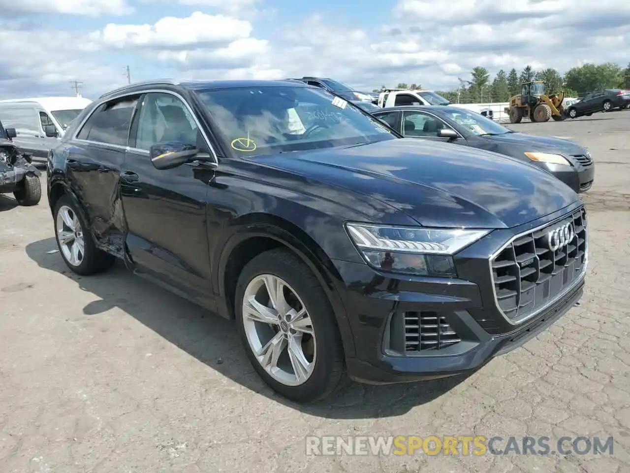 1 Photograph of a damaged car WA1BVAF15LD020431 AUDI Q8 2020