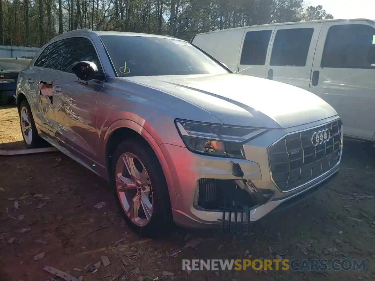 1 Photograph of a damaged car WA1BVBF11LD000571 AUDI Q8 2020