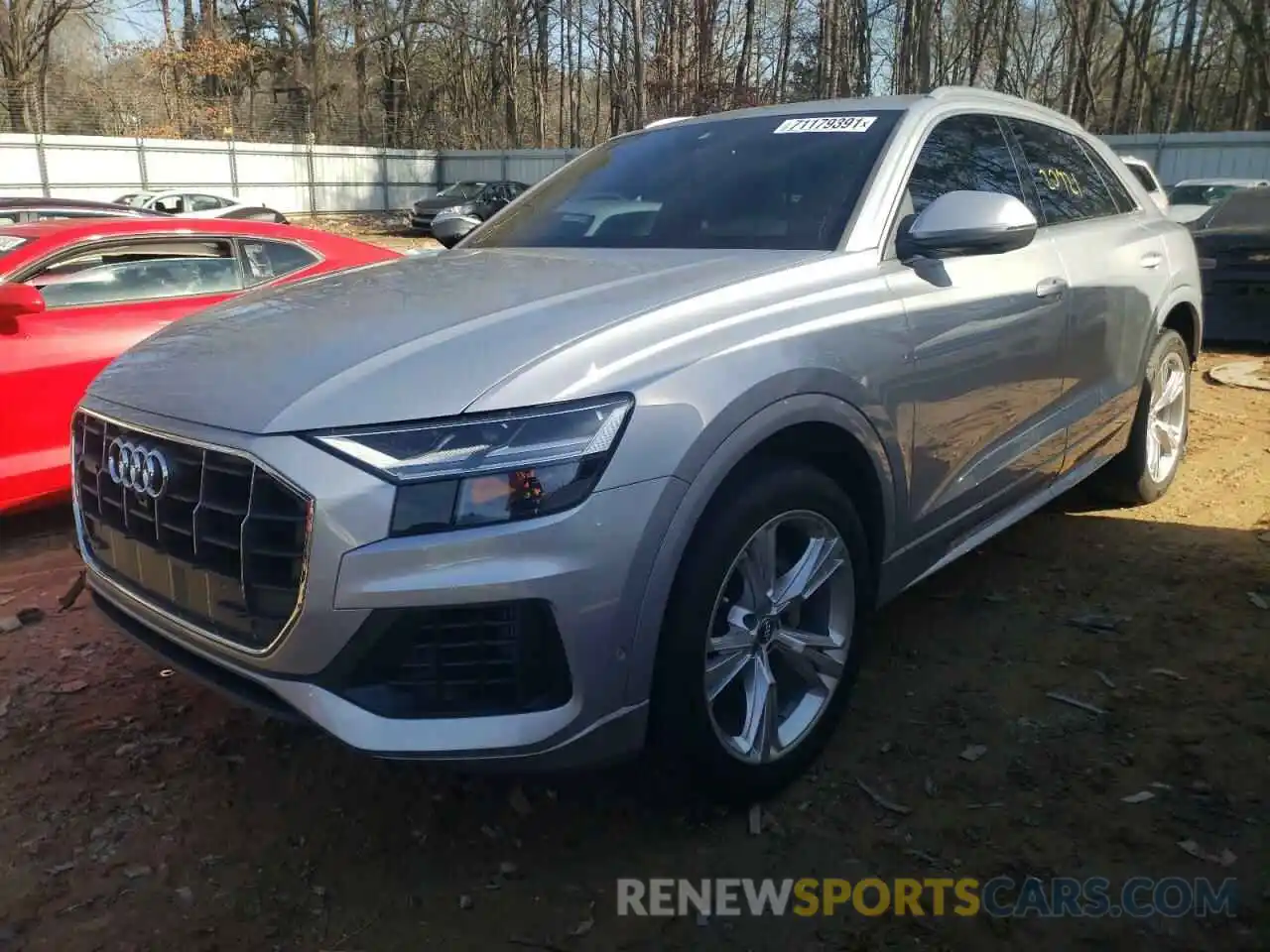 2 Фотография поврежденного автомобиля WA1BVBF11LD000571 AUDI Q8 2020