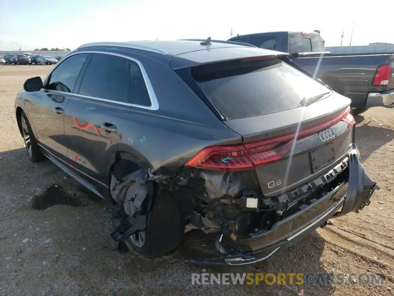 3 Photograph of a damaged car WA1CVAF13LD018276 AUDI Q8 2020