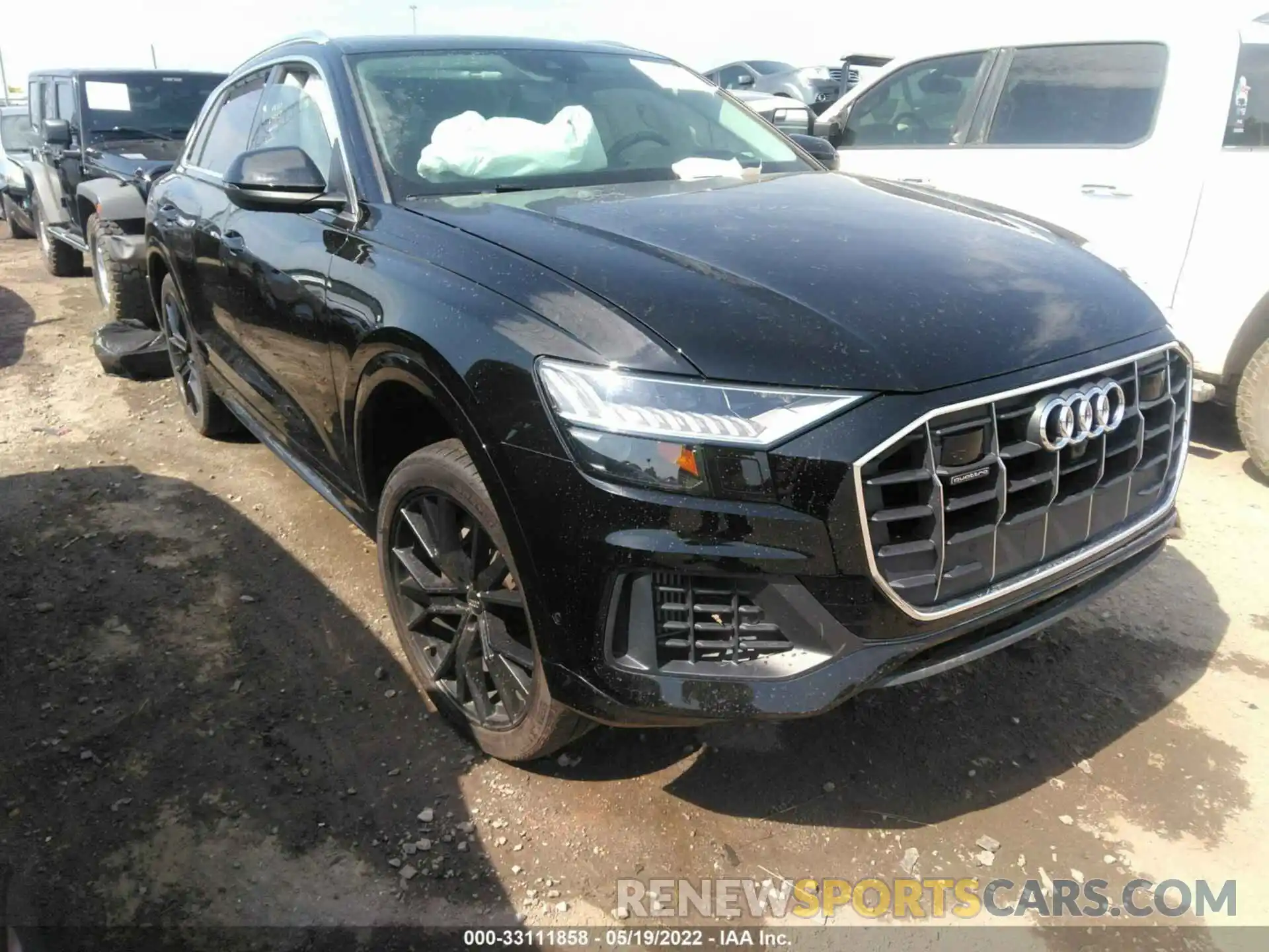 1 Фотография поврежденного автомобиля WA1CVAF19LD010151 AUDI Q8 2020