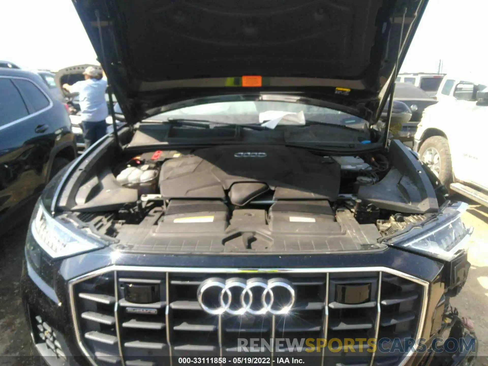 10 Фотография поврежденного автомобиля WA1CVAF19LD010151 AUDI Q8 2020