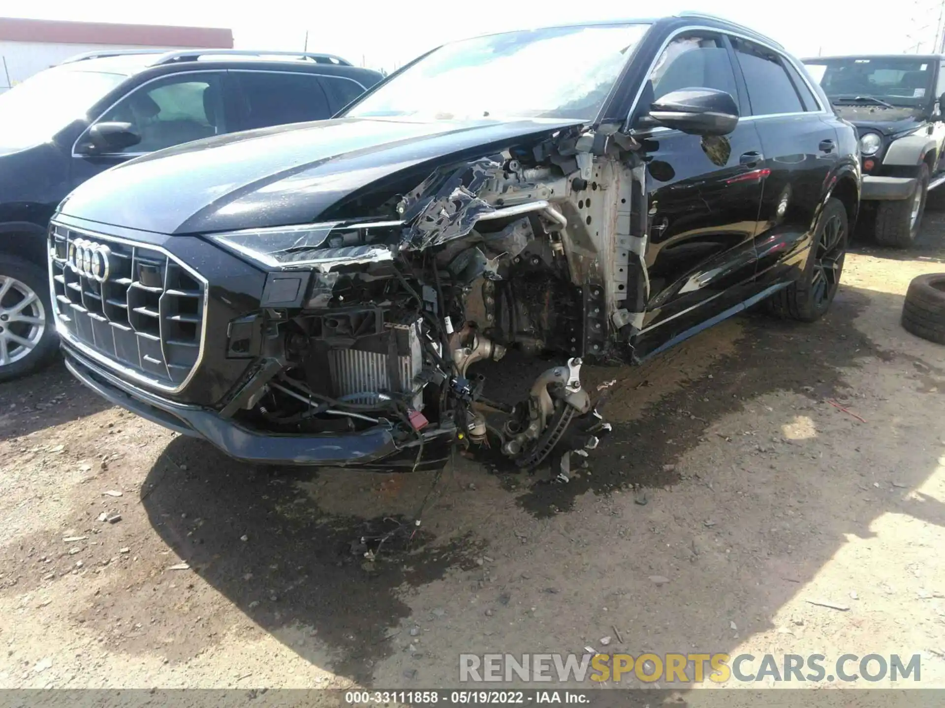 2 Фотография поврежденного автомобиля WA1CVAF19LD010151 AUDI Q8 2020