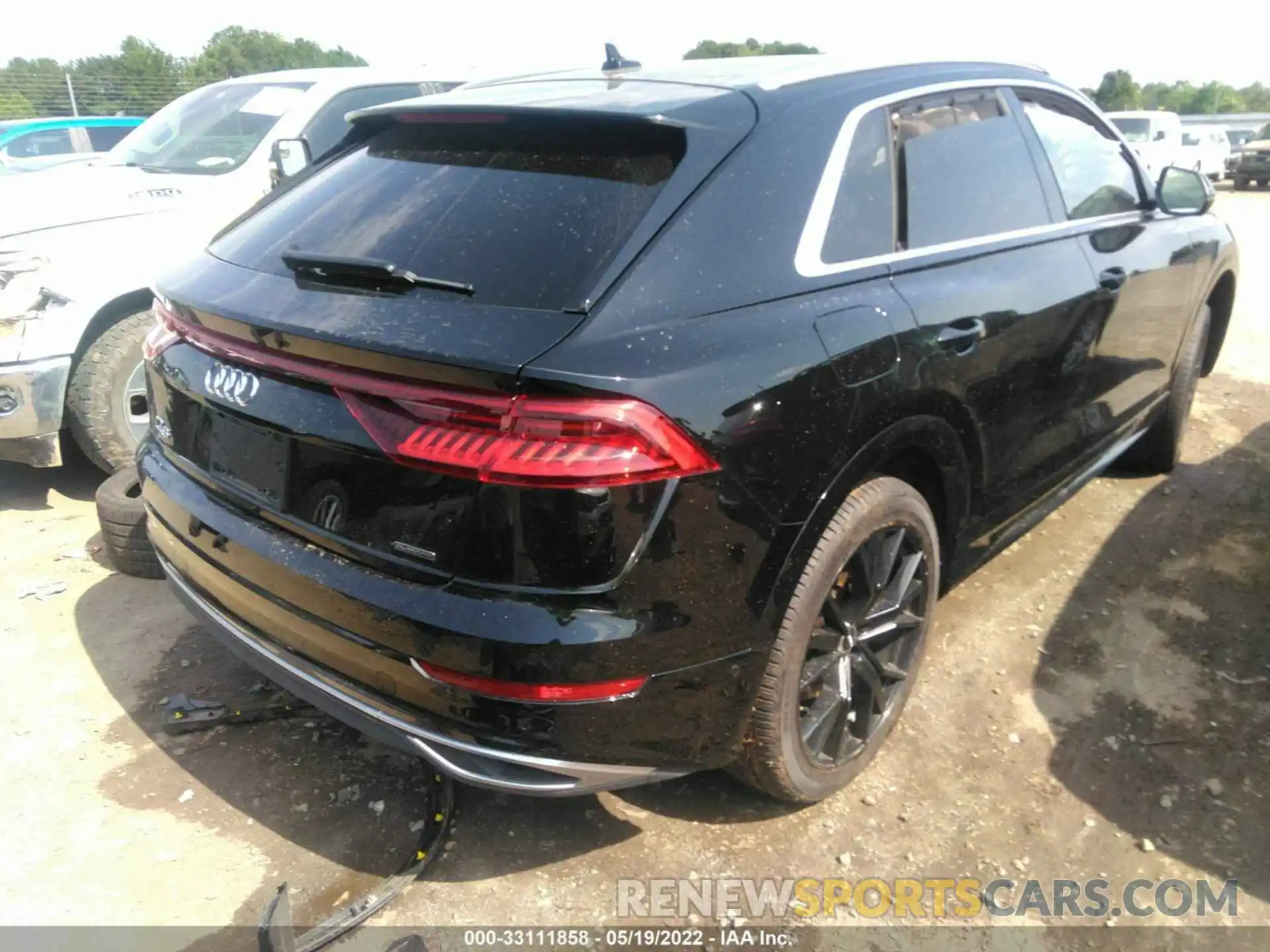 4 Фотография поврежденного автомобиля WA1CVAF19LD010151 AUDI Q8 2020