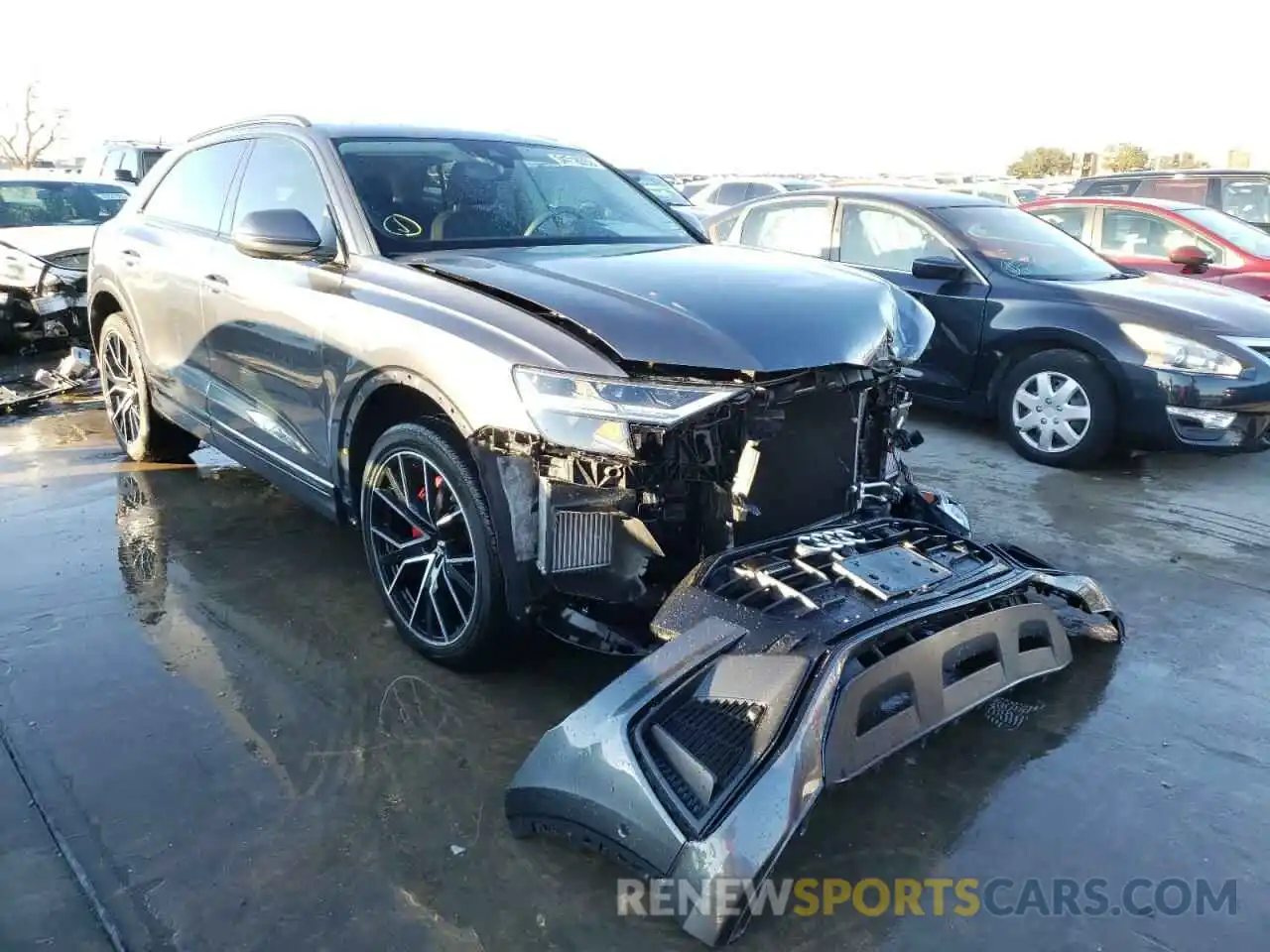 1 Photograph of a damaged car WA1EVAF11LD006894 AUDI Q8 2020