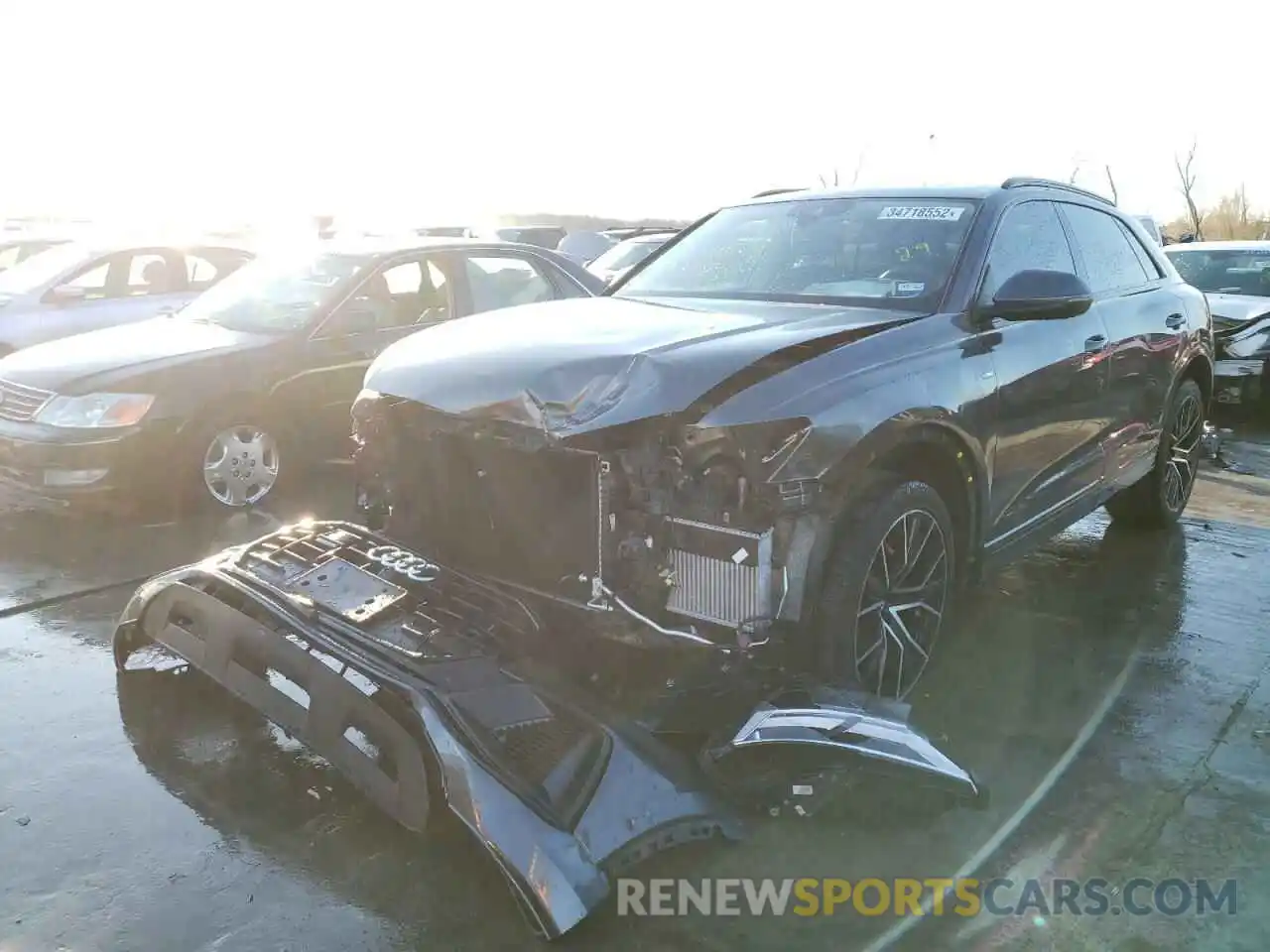 2 Photograph of a damaged car WA1EVAF11LD006894 AUDI Q8 2020