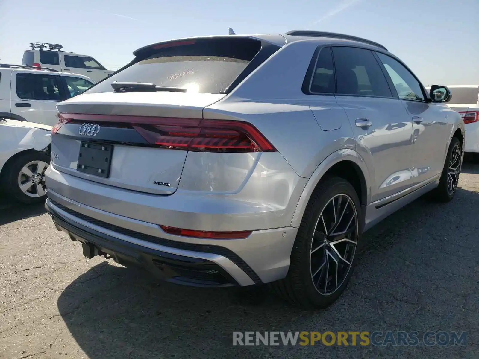 4 Photograph of a damaged car WA1EVAF11LD014770 AUDI Q8 2020