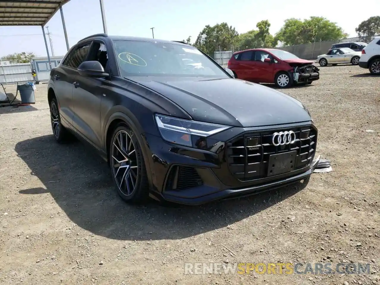 1 Photograph of a damaged car WA1EVAF11LD016597 AUDI Q8 2020