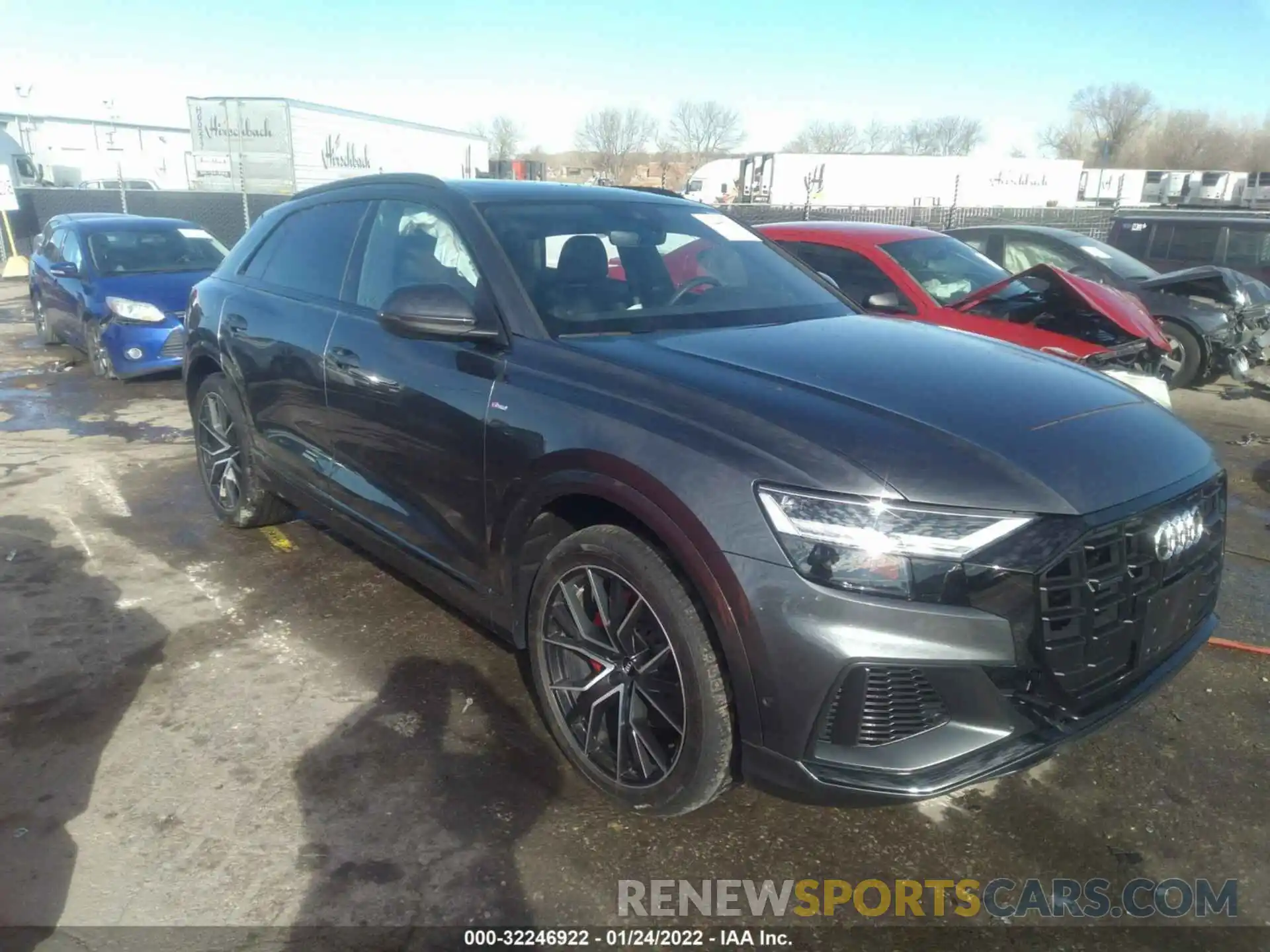 1 Photograph of a damaged car WA1EVAF11LD021119 AUDI Q8 2020