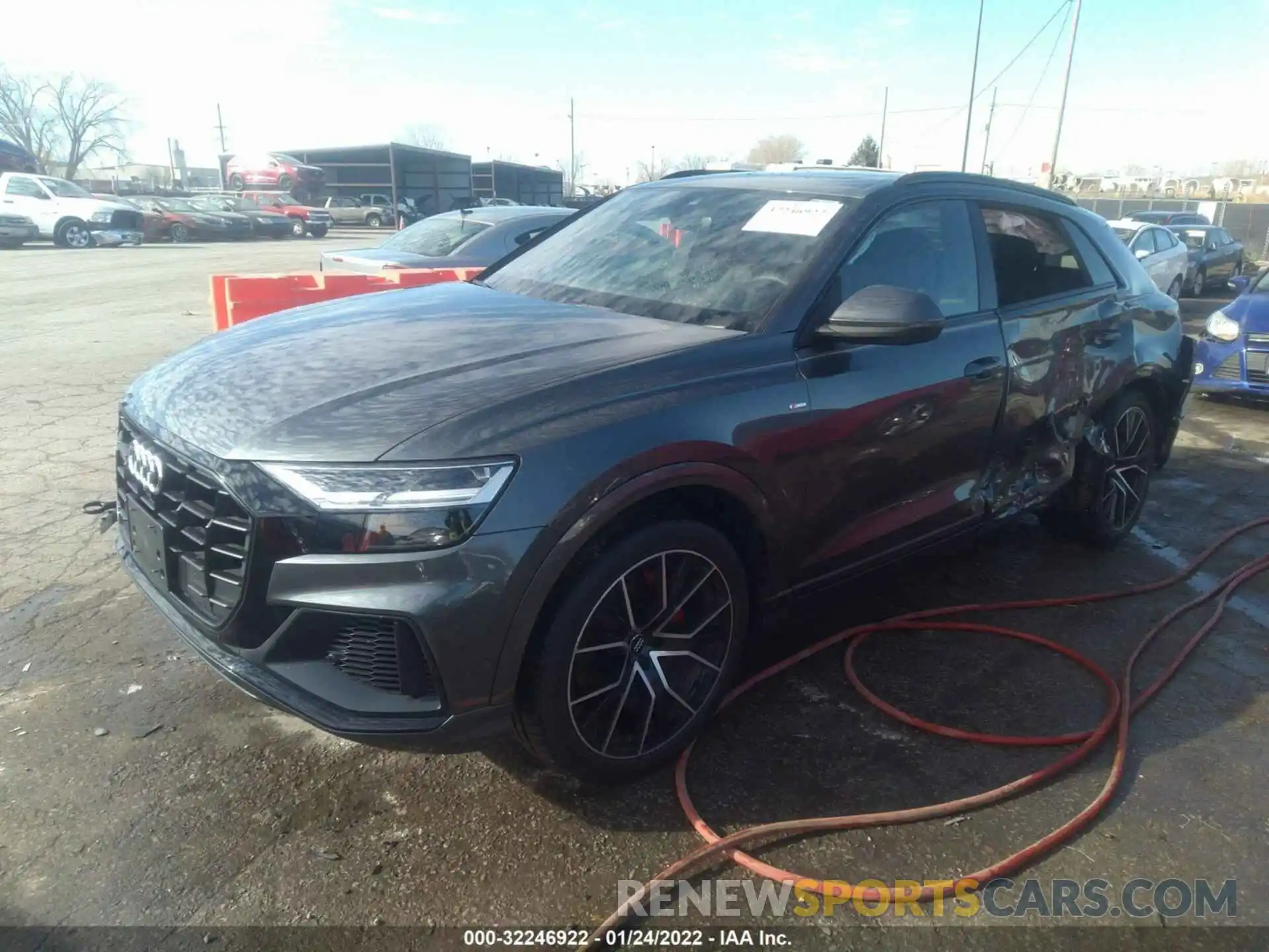 2 Photograph of a damaged car WA1EVAF11LD021119 AUDI Q8 2020