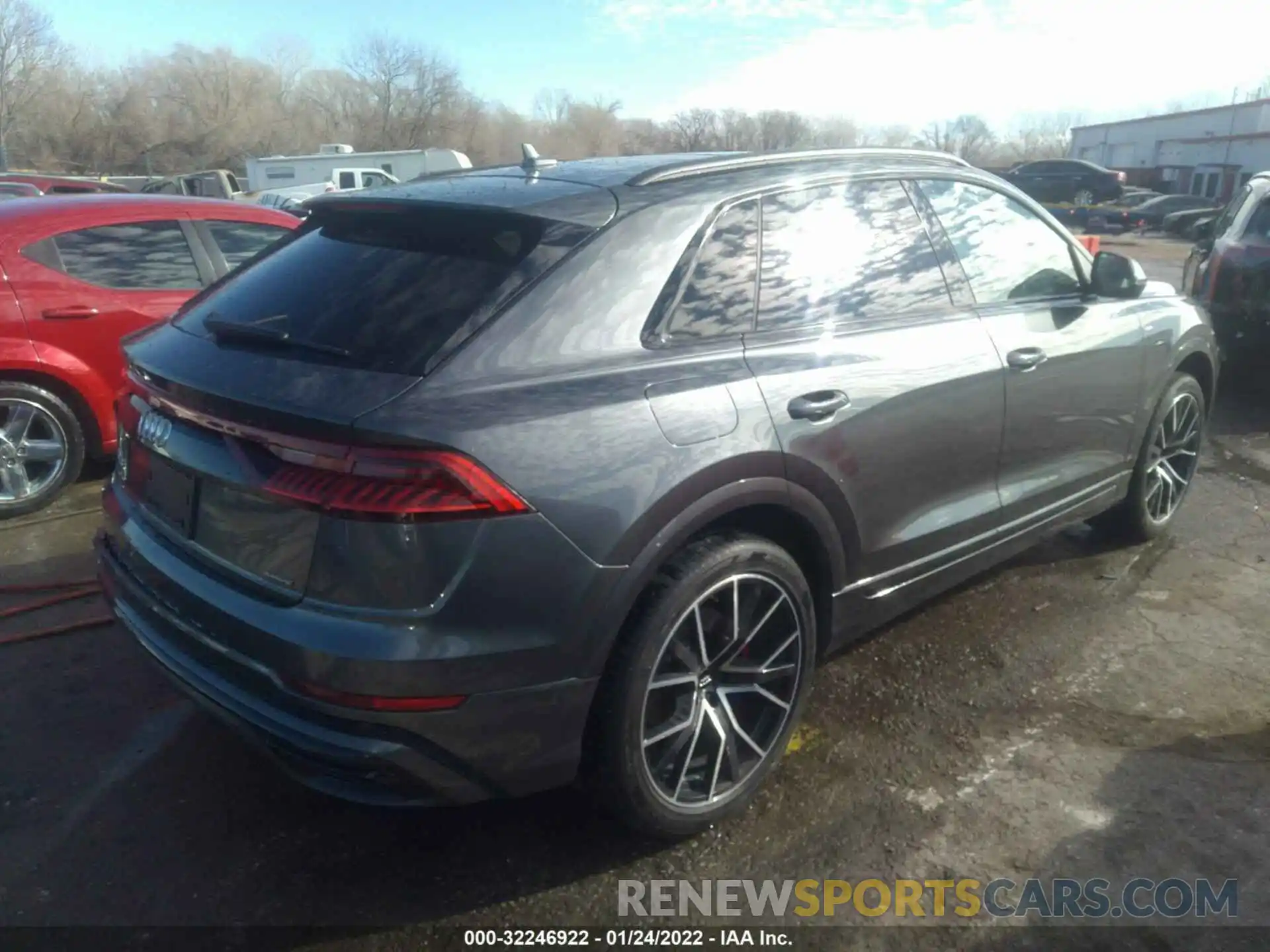 4 Photograph of a damaged car WA1EVAF11LD021119 AUDI Q8 2020