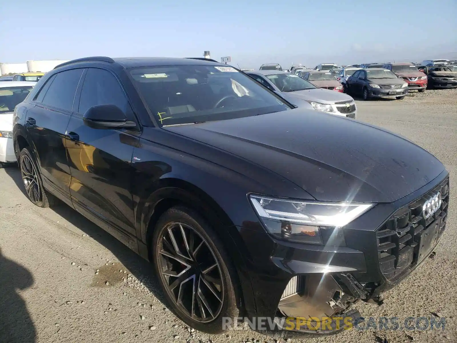 1 Photograph of a damaged car WA1EVAF12LD009075 AUDI Q8 2020