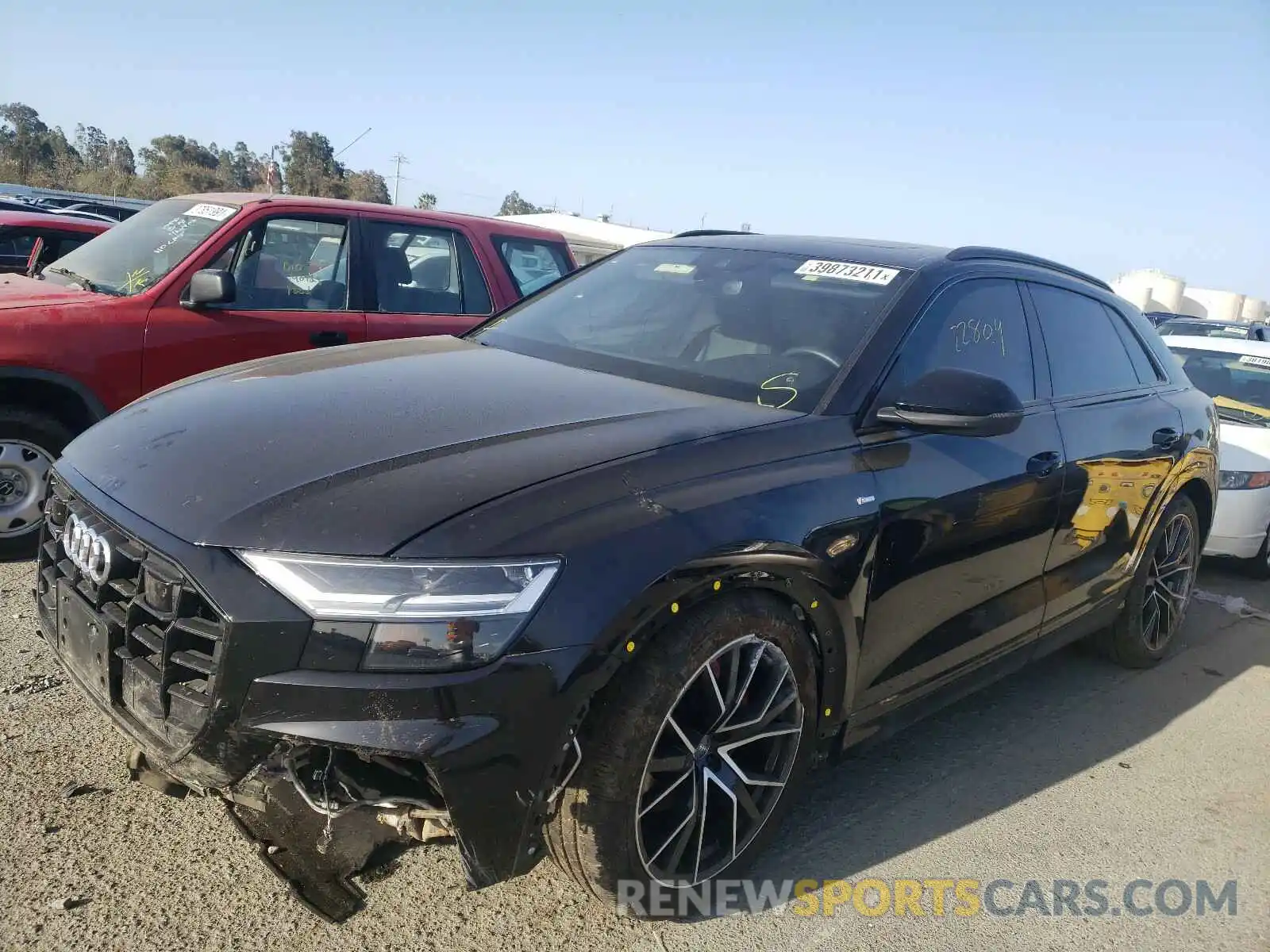 2 Photograph of a damaged car WA1EVAF12LD009075 AUDI Q8 2020