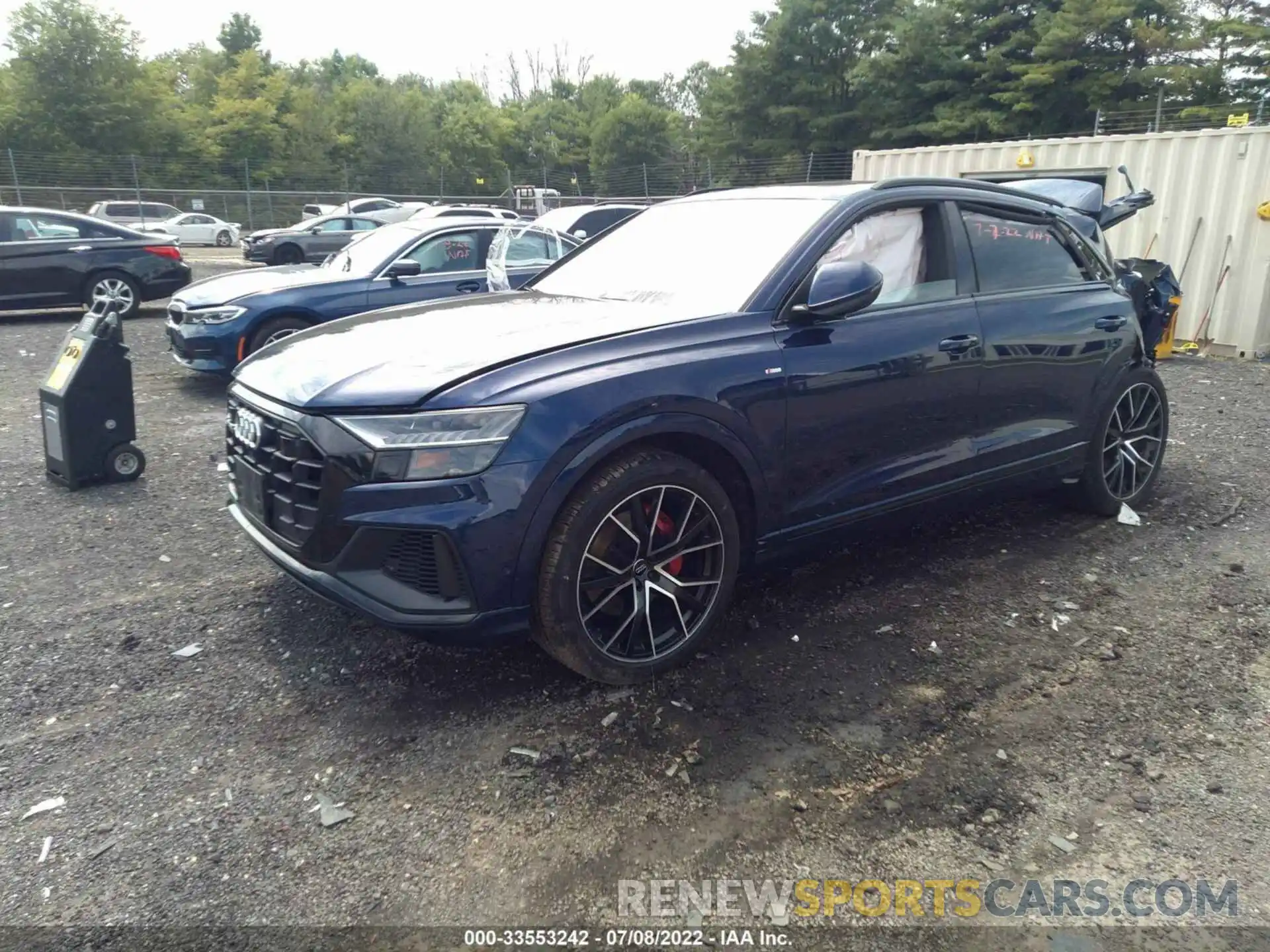 2 Фотография поврежденного автомобиля WA1EVAF12LD016298 AUDI Q8 2020